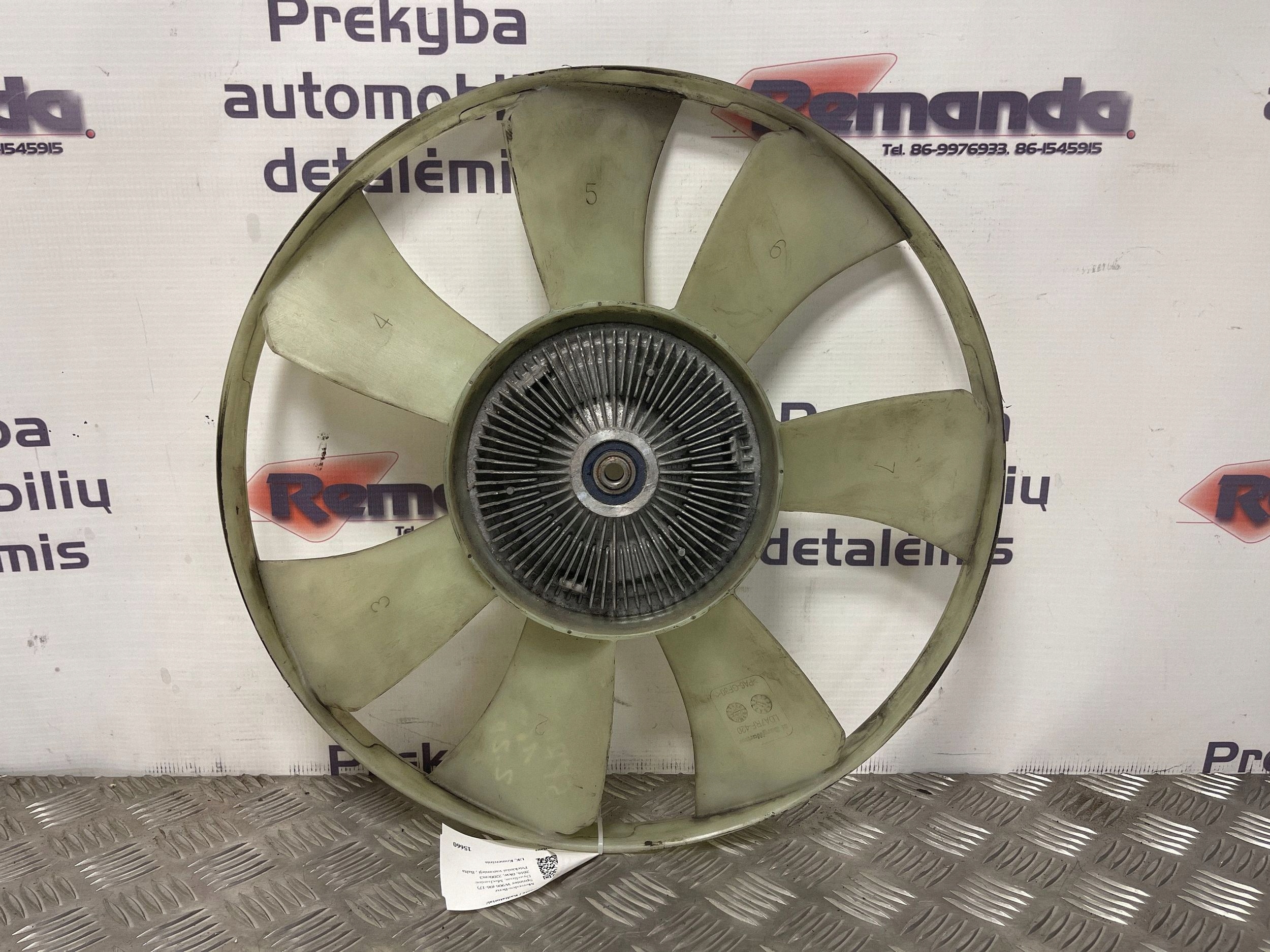 Ventilateur de radiateur Sprinter W906 A0002009623 image 2