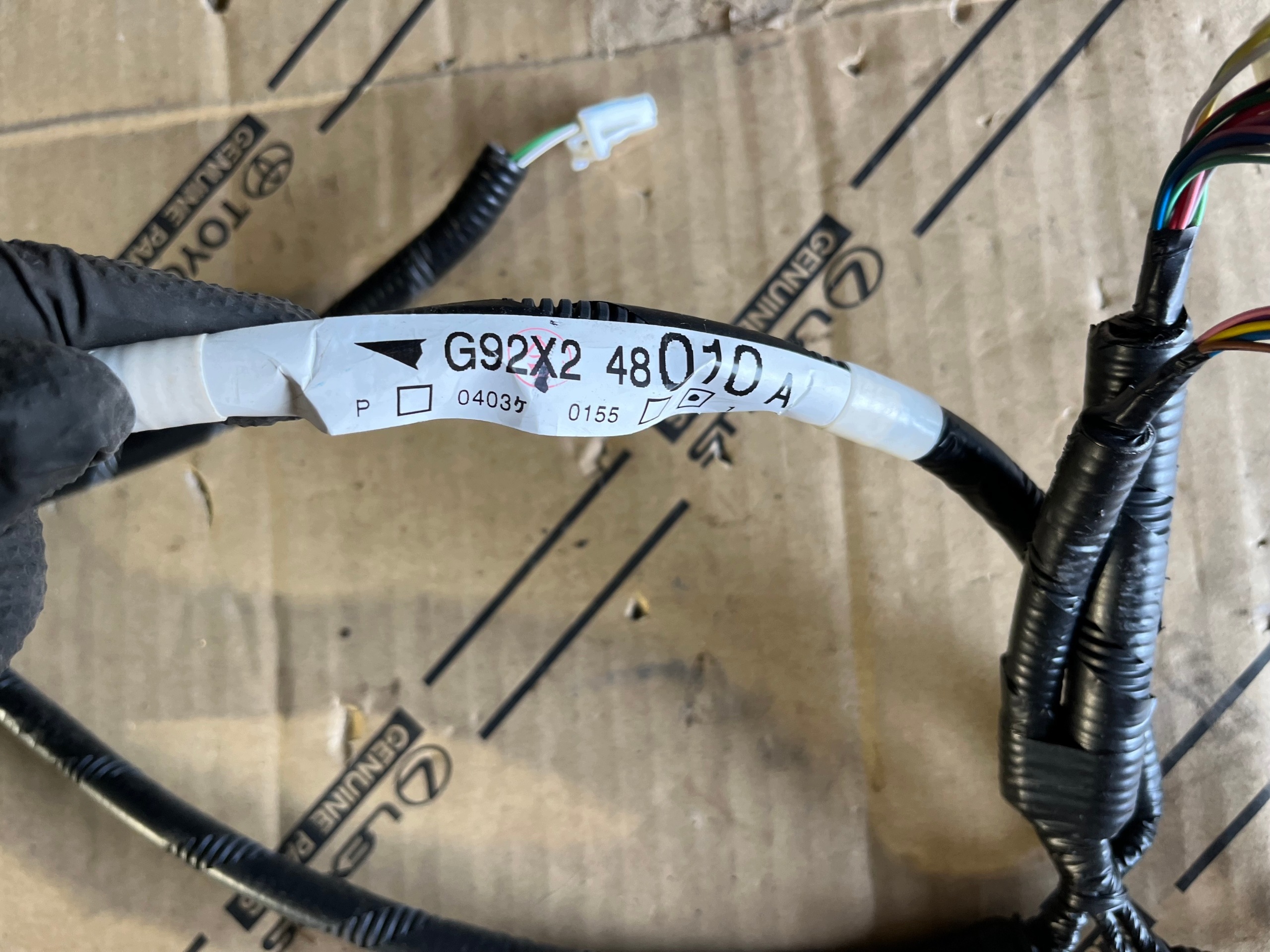 Hybridivaihtovirtageneraattorin johtosarja G92X2-48010-A