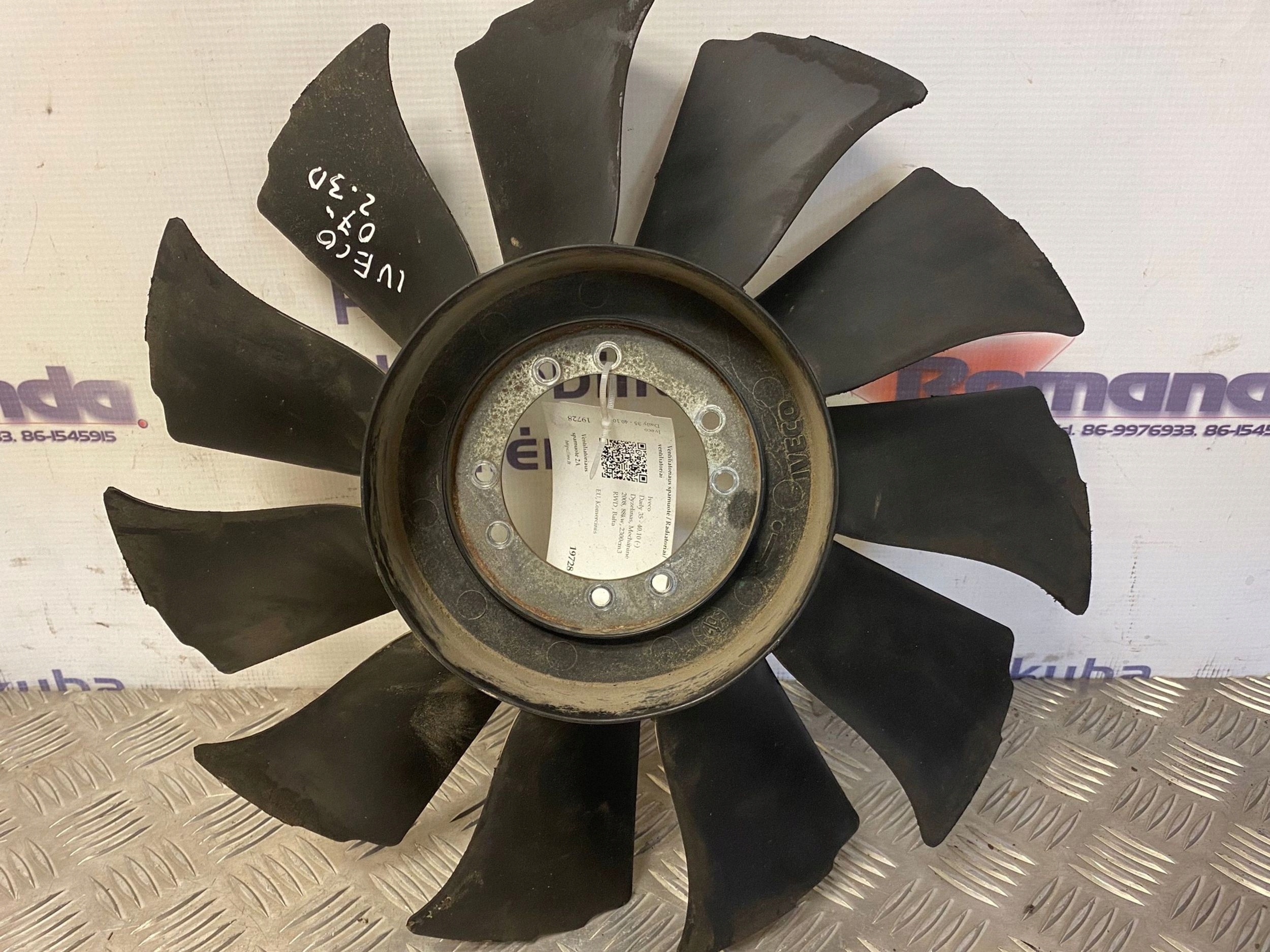 Viscokoppeling ventilator Iveco Daily III 2.3 504024647EA image 4