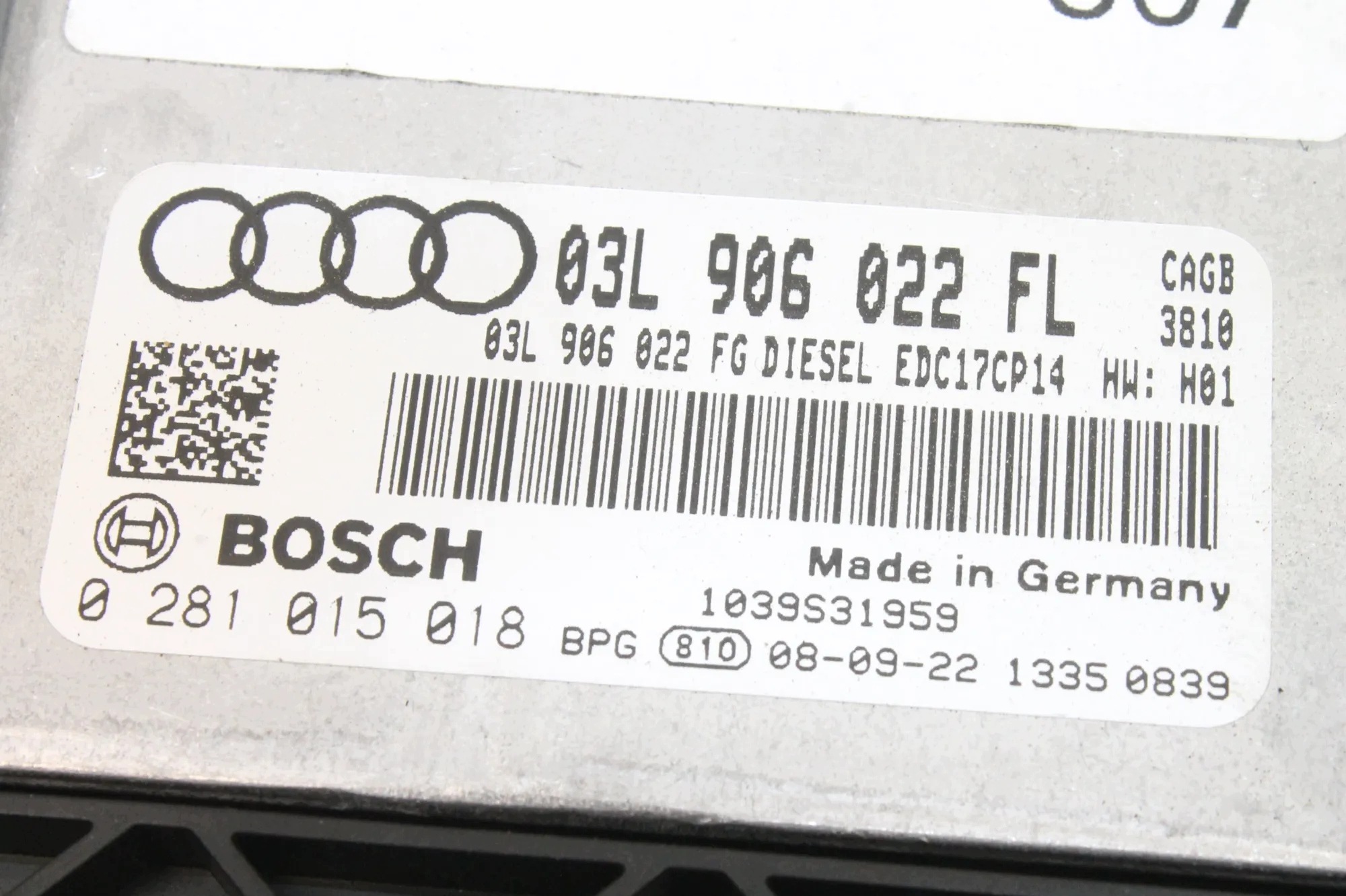 Kit d'allumage Audi A6 4F2 C6 2.0L 100kW 2008 image 6