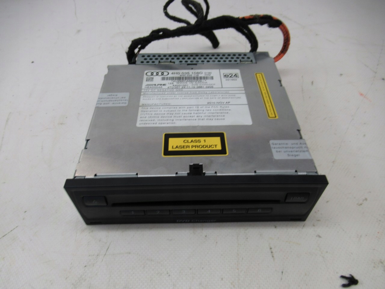 CD/DVD-växlare Alpine Audi A8 D4 4H0 11r