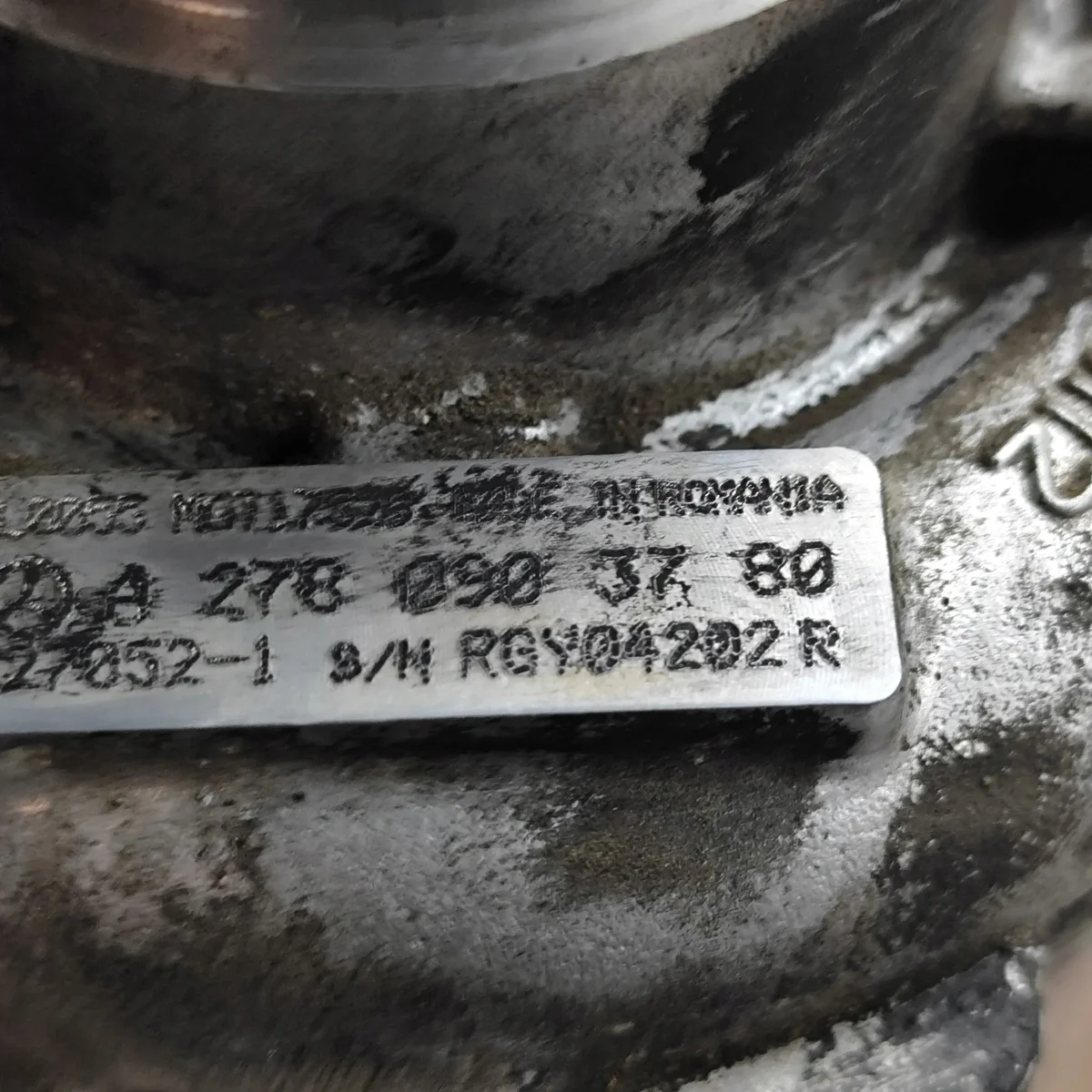 Turbina MERCEDES-BENZ S A2780903780 Usada image 7