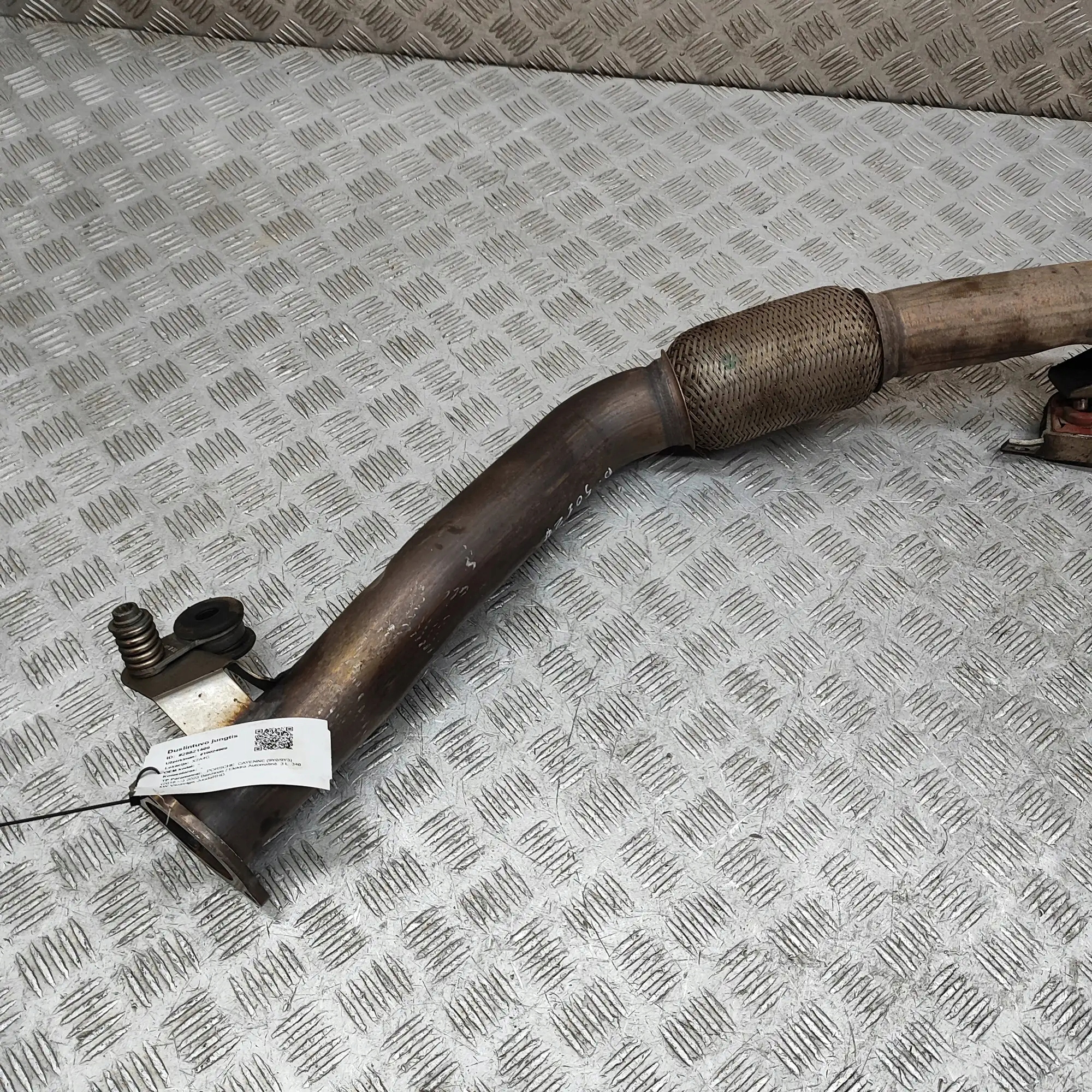 Abrazadera de unión de escape Porsche Cayenne 4M0253350CE image 5