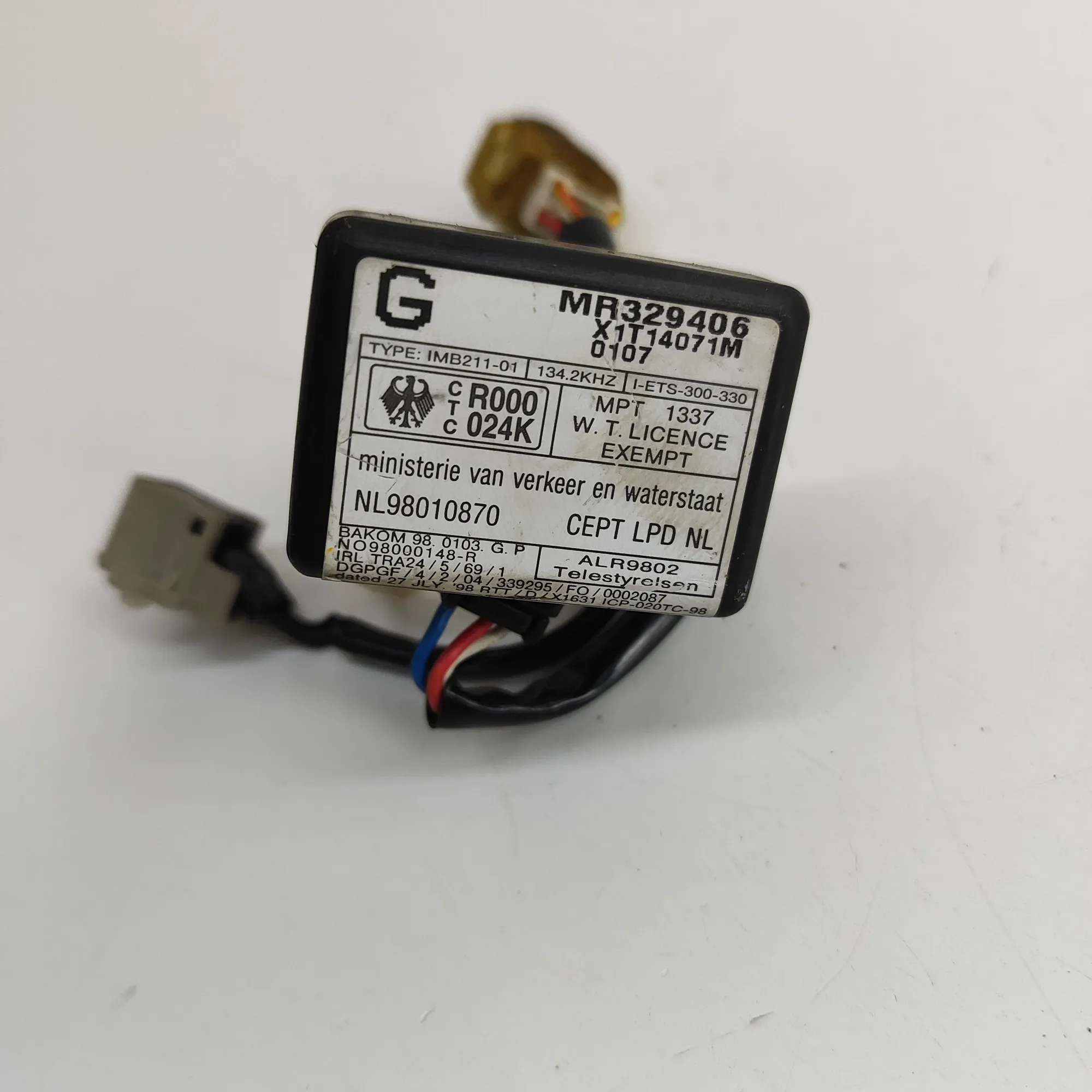 Immobilisermodule Mitsubishi Pajero III X1T14071M image 8