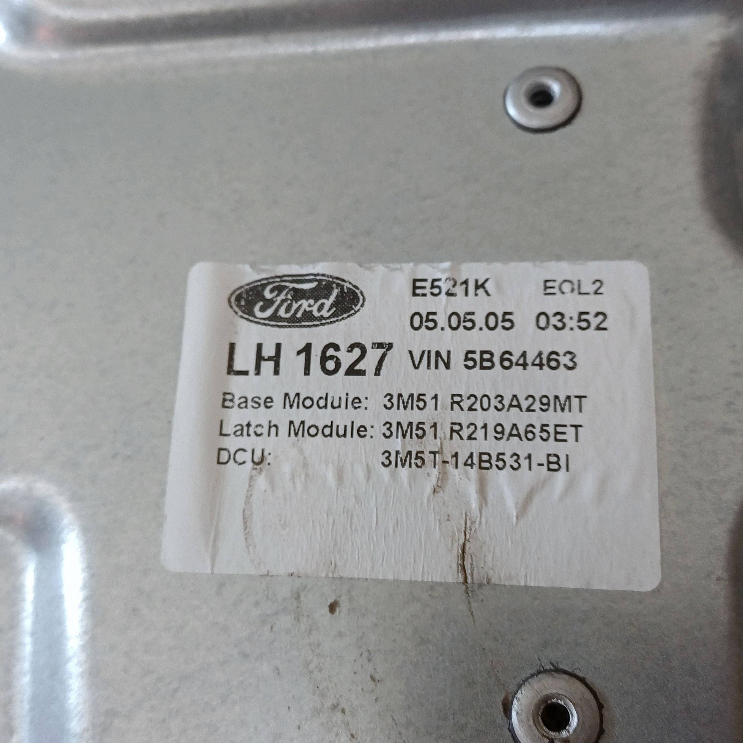 Lève-vitre manuel avant gauche Ford C-MAX I DRC121570 image 3