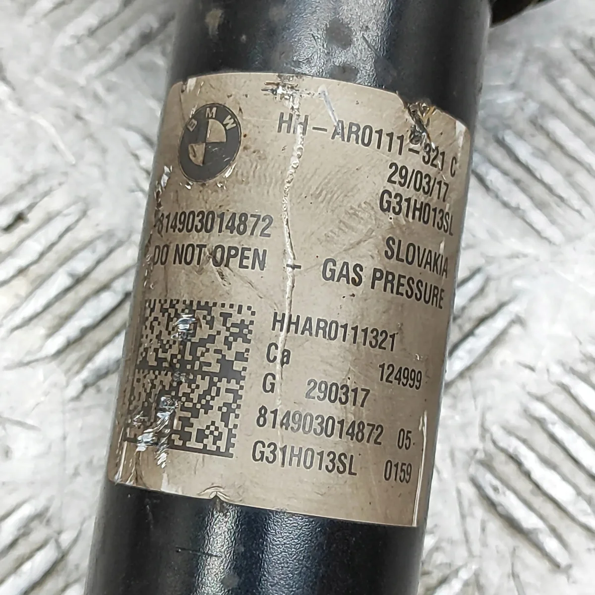 Amortecedor Pneumático Traseiro Esquerdo BMW 5 G31 image 6