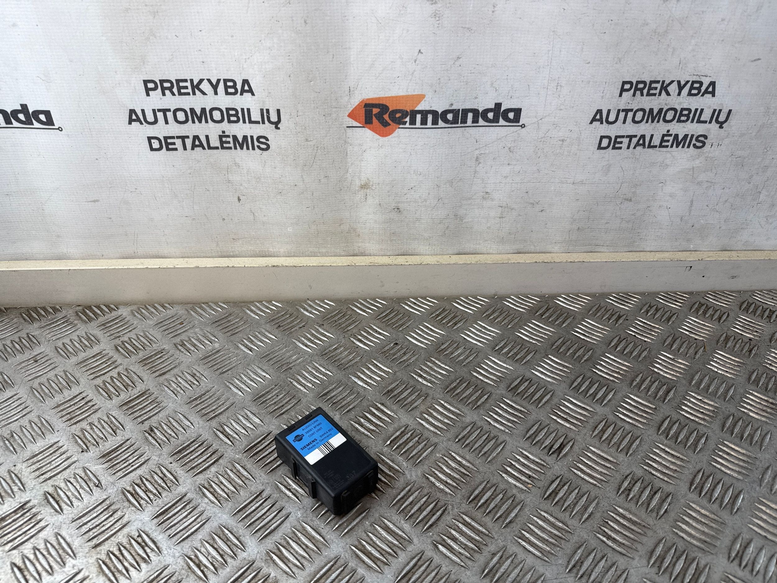 Nissan Terrano 2001 Module immobiliseur 5WK4652 image 2