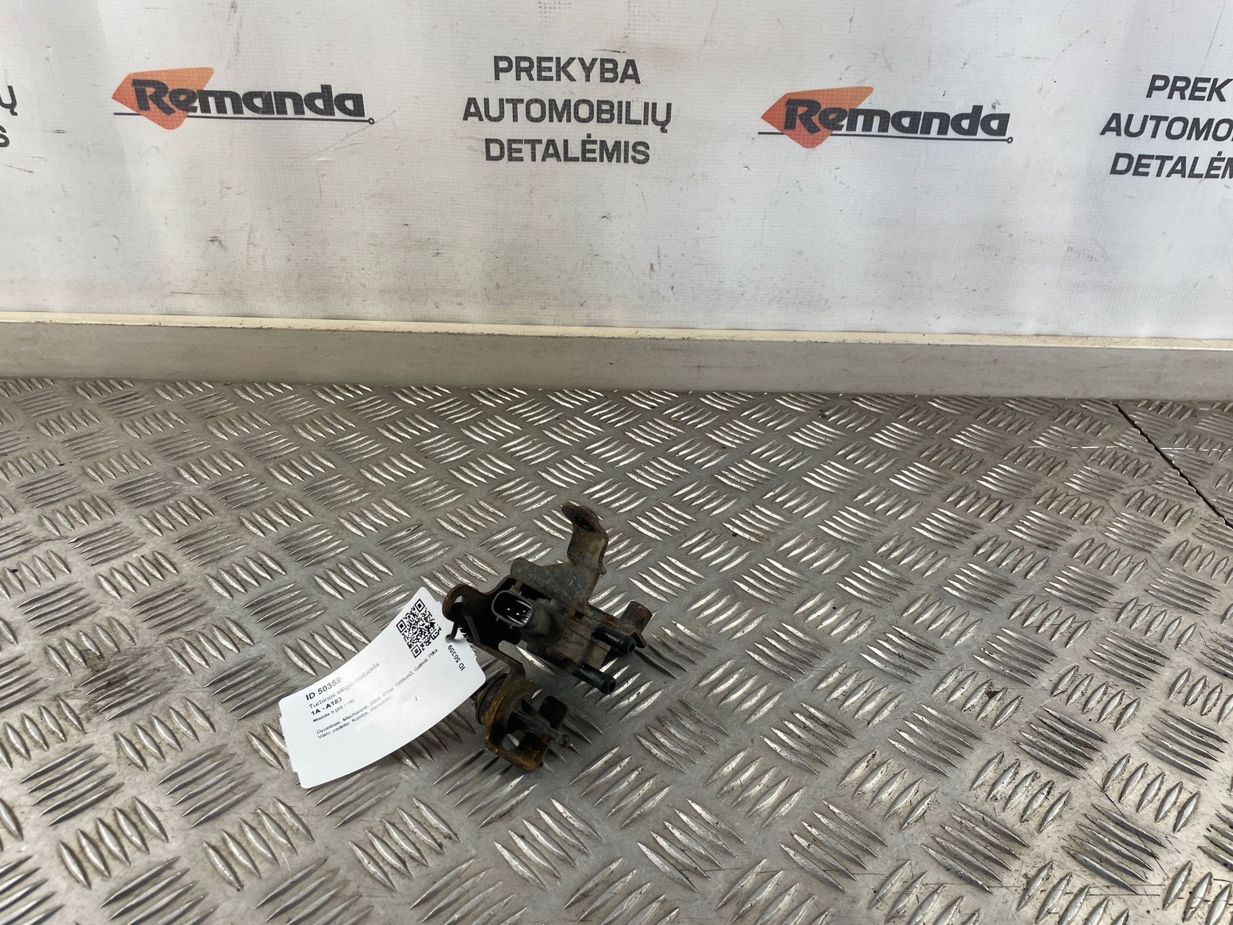 Capteur de suralimentation Mazda 5 2008 RF7N182B5 image 2