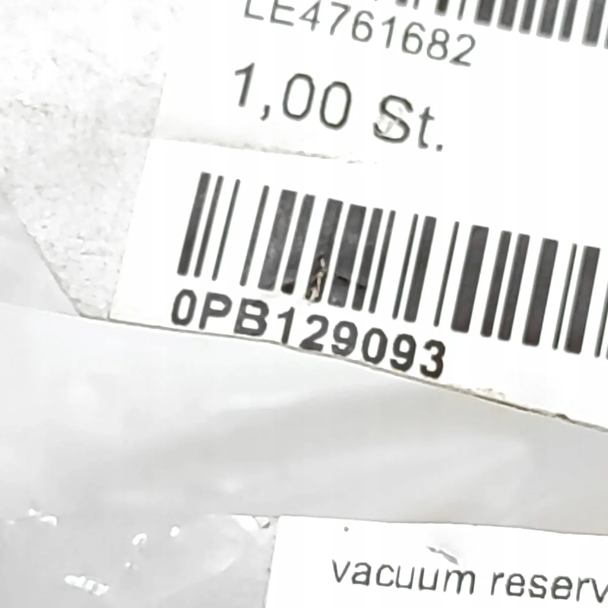 Réservoir Vacuum Porsche 718 Cayman 0PB129093 image 6