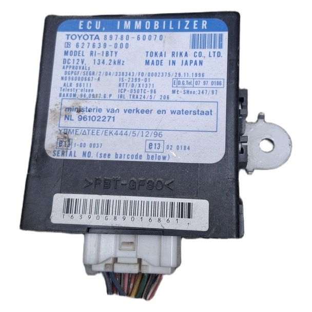 Module immobiliseur Toyota 8978060070 image 2