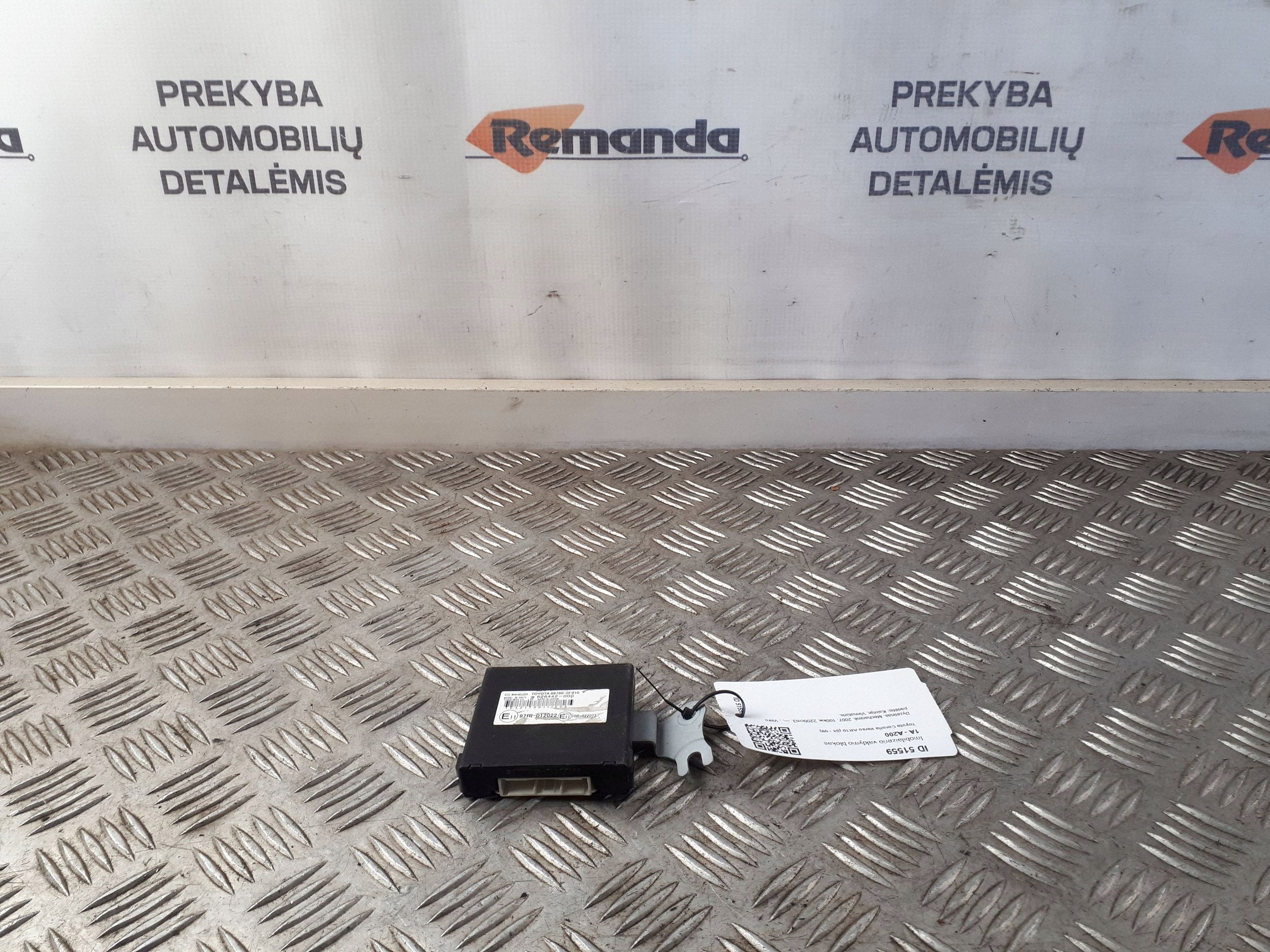 Módulo immobilizer Toyota Corolla Verso 2.2D 97RI012022 image 2