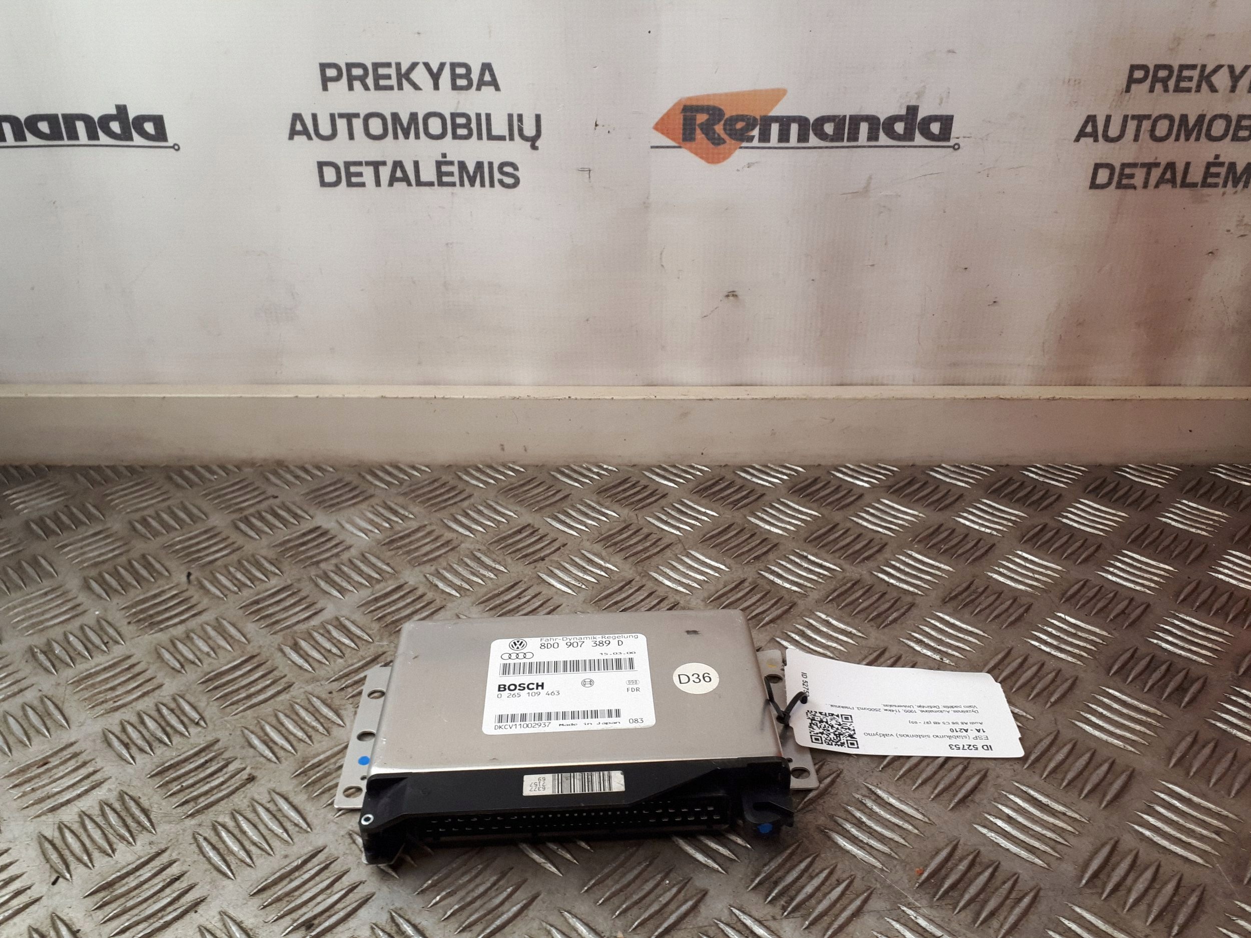 Module ESP Audi A4 B5 8D0907389 image 2