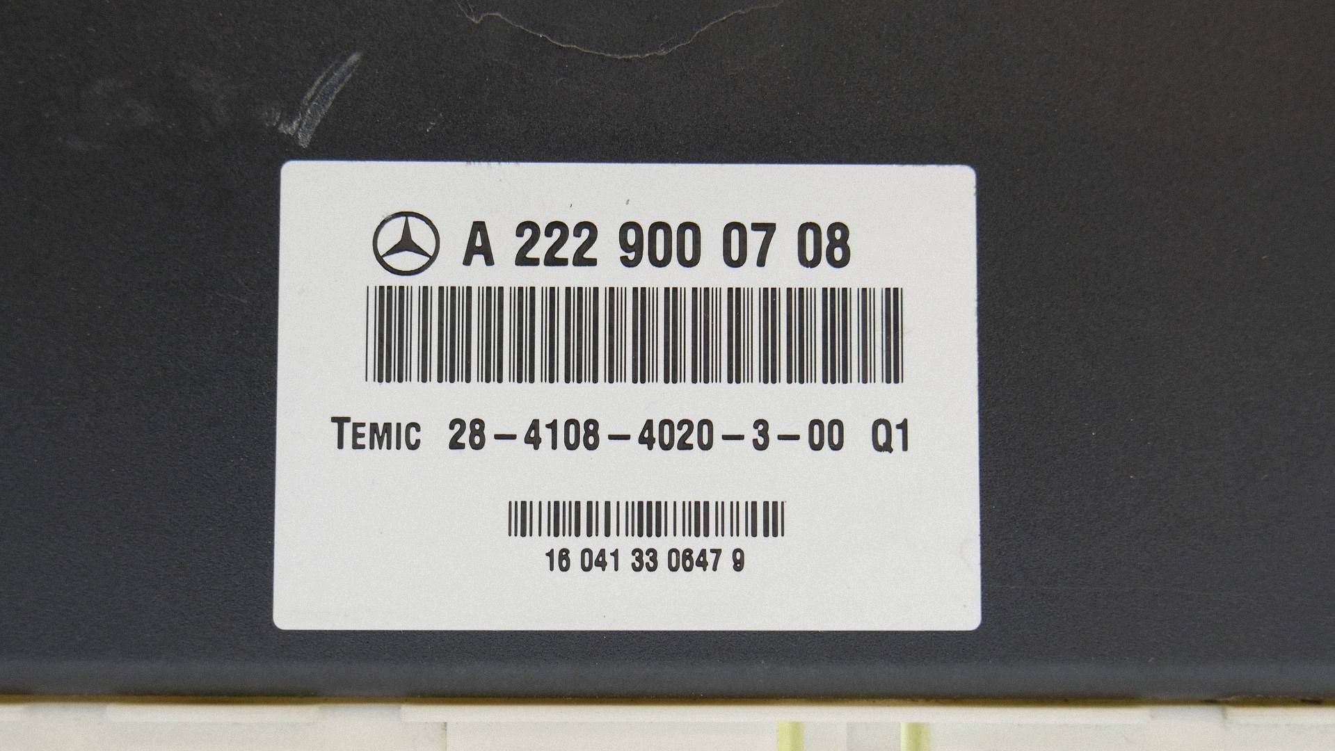 Módulo Control Suspensión Mercedes S W222 A2229000708 image 5