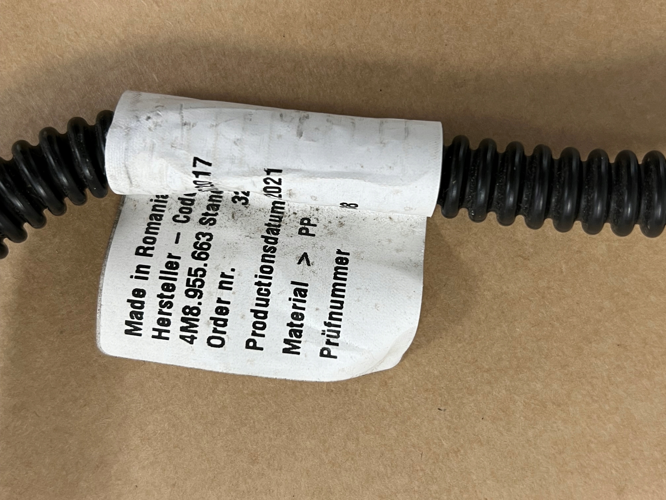 Audi Q8 4M Manguera Limpiaparabrisas 4M8955663
