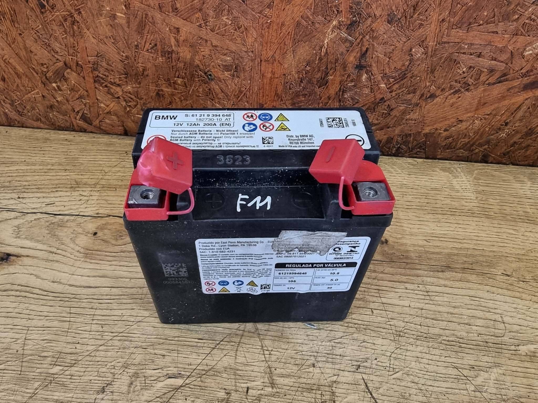 BMW 5 F10 F11 9394648 AGM ACUMULATOR 01.2023r