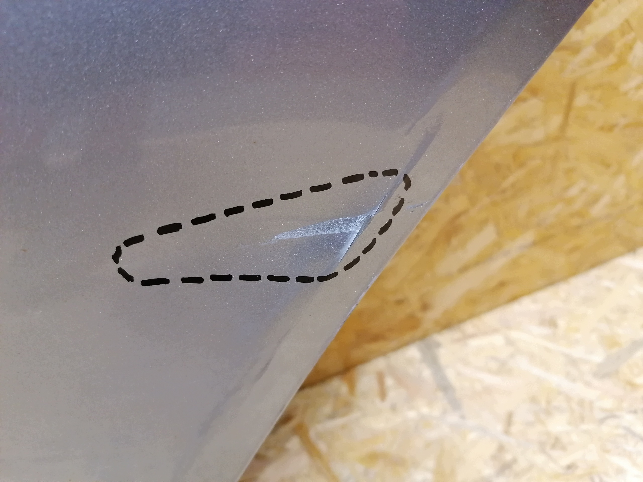 Portière arrière gauche Mazda 3 III BM 2013-2019R image 6
