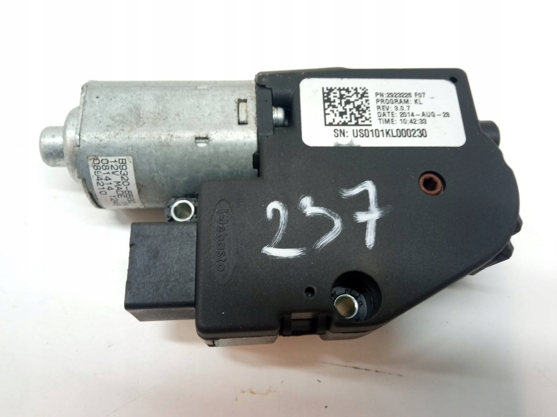 Moteur toit ouvrant Jeep Cherokee V (2014-) B9320-656C image 3