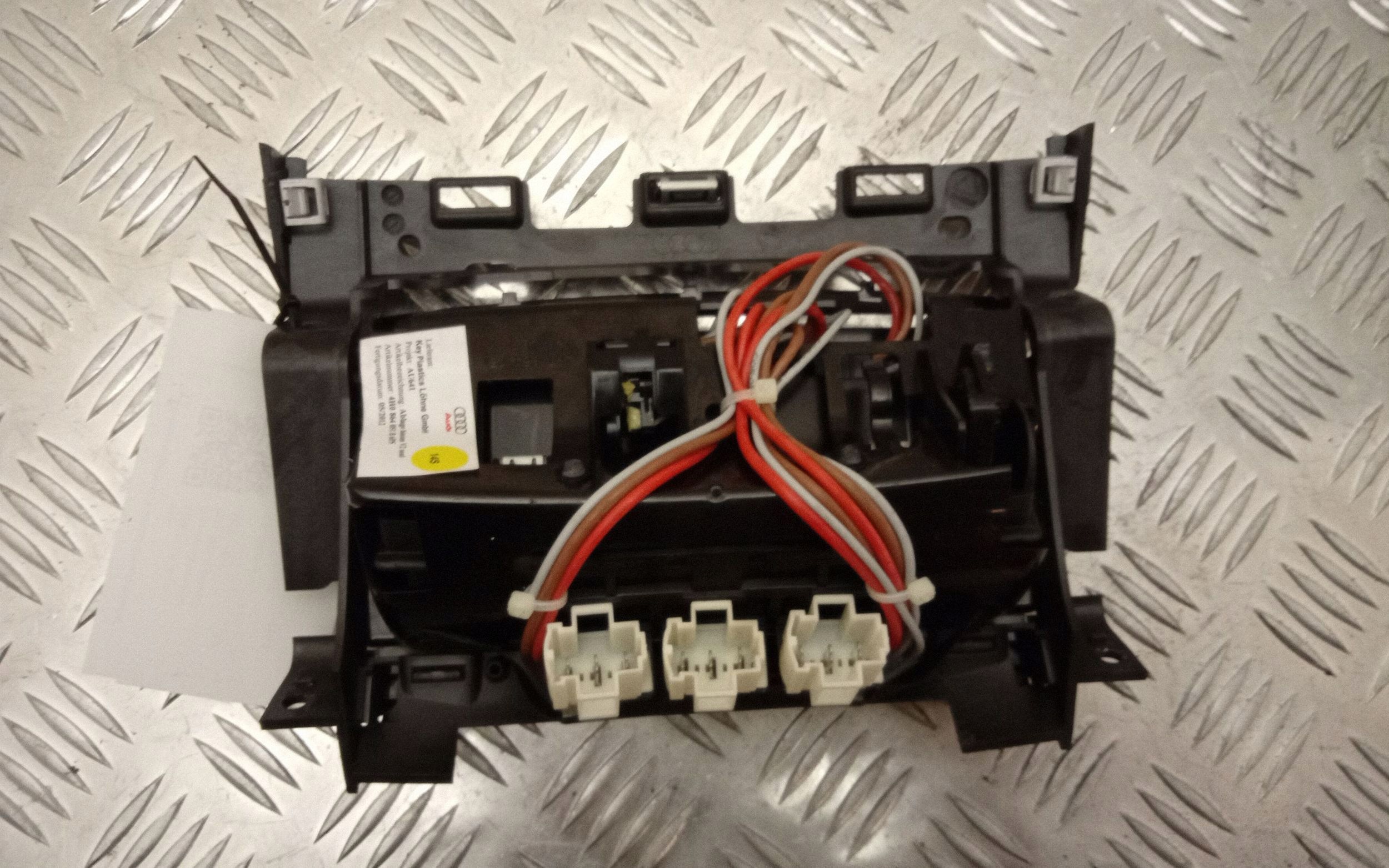 Audi A8 S8 D4 4H Isqueiro Traseiro Túnel Central OEM 4H0864051B