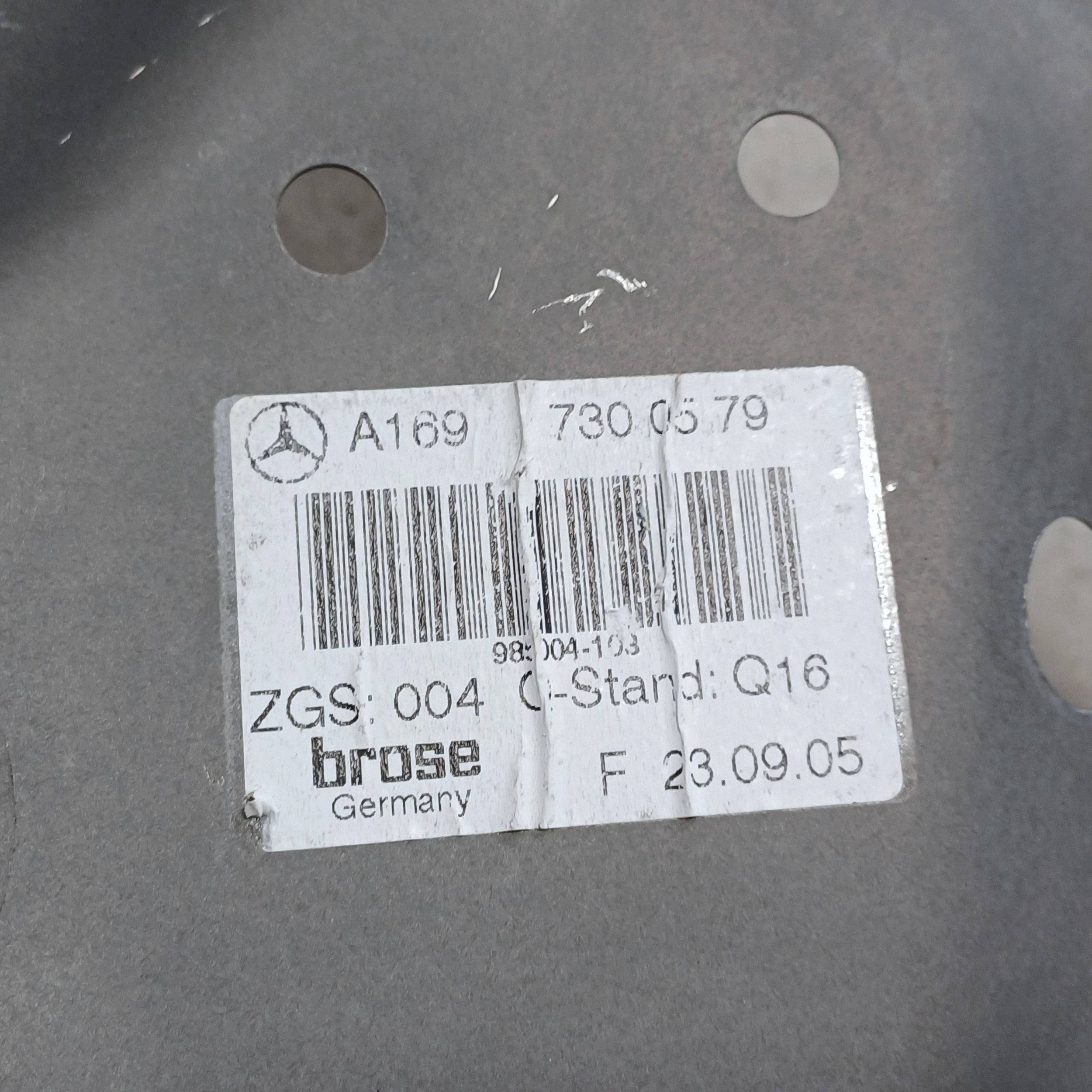 Lève-vitre manuel gauche arrière Mercedes B W245 image 4
