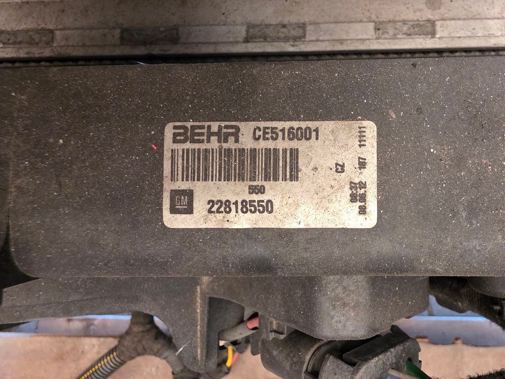 OPEL INSIGNIA A 2.0 CDTI Radiator Intercooler Ventilator 22818550 image 4