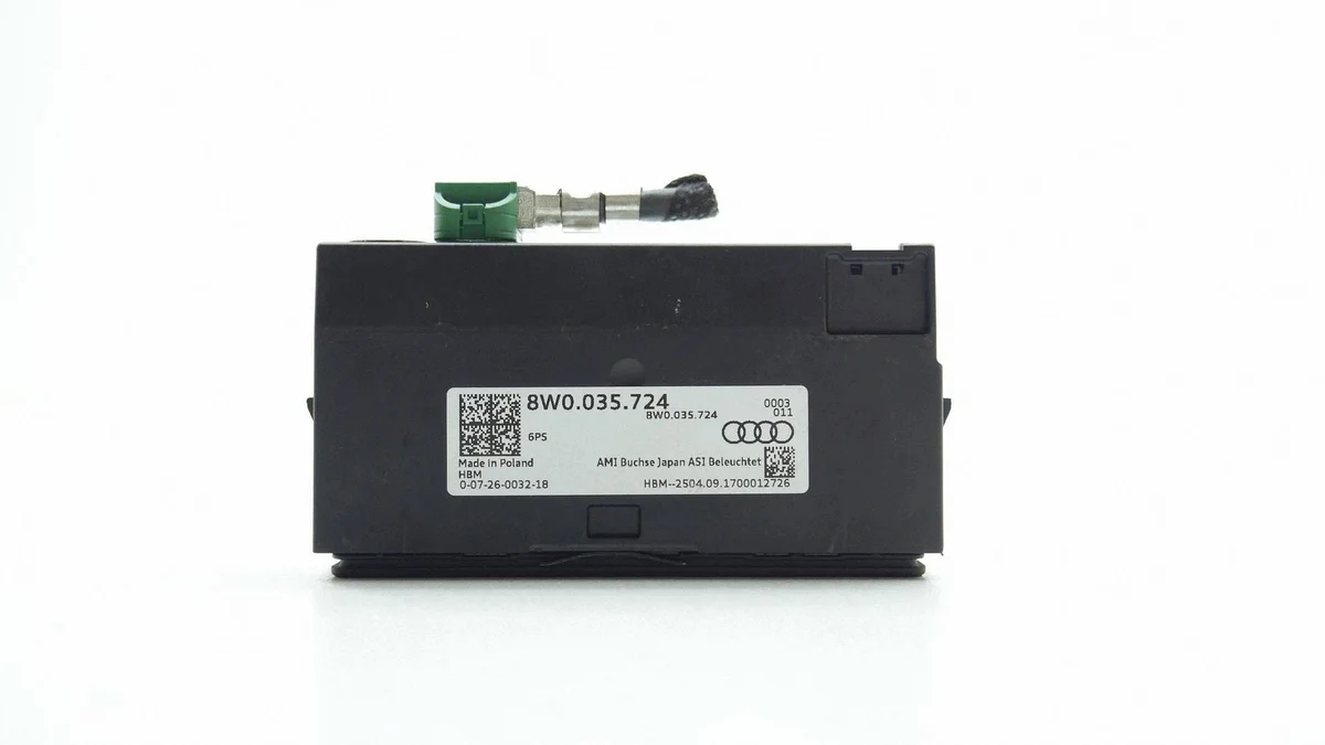 USB AUX CarPlay Buchse Audi A5 F5 A4 B9 image 3