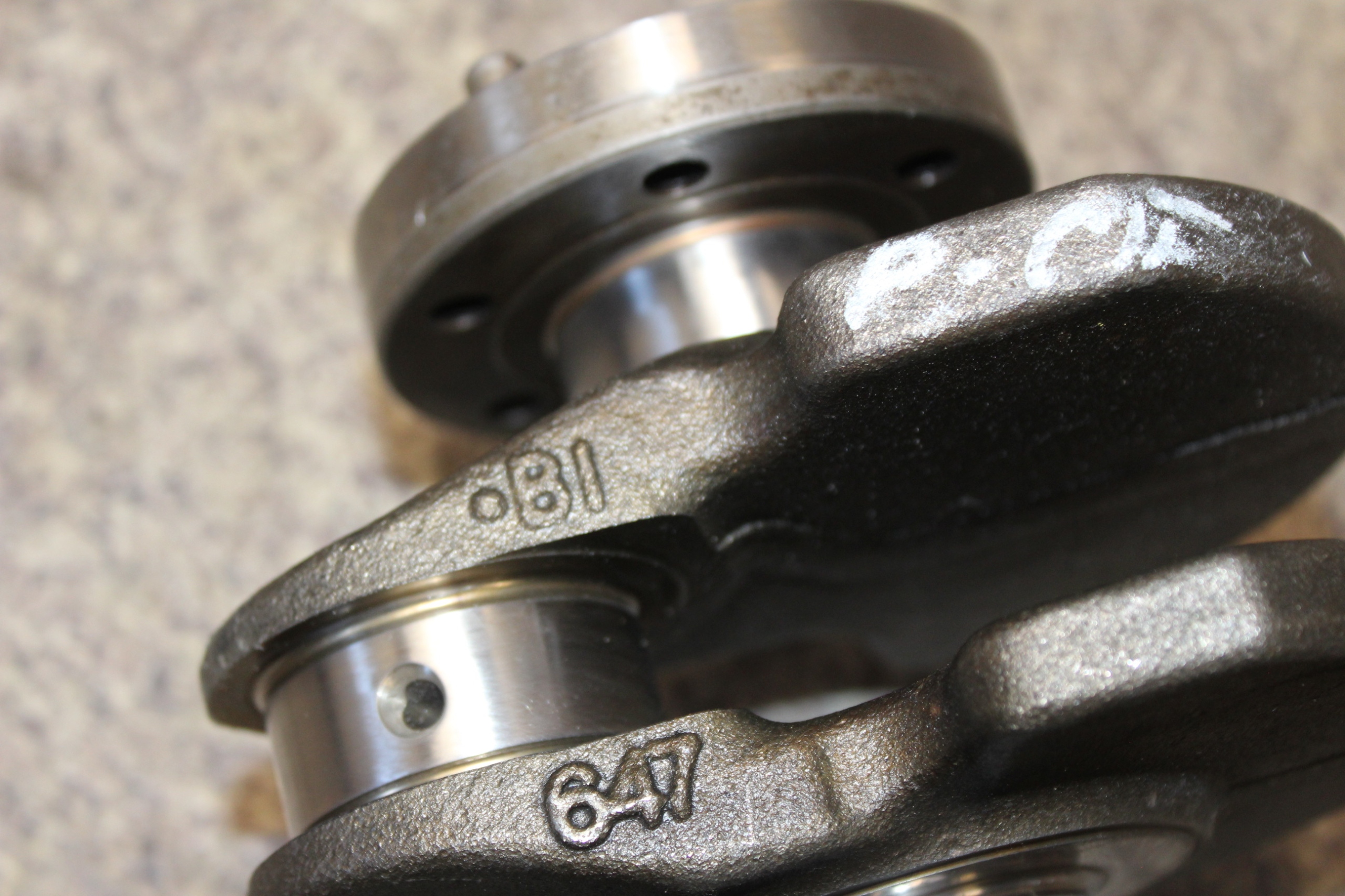Crankshaft Citroen C4 C3 Peugeot 208 1.2 THP Used image 5