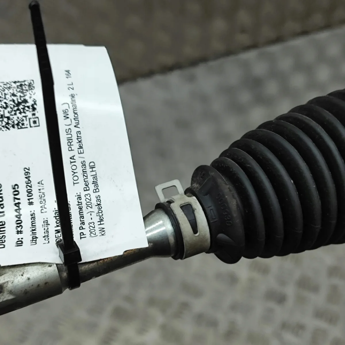 Stuurstang Rechts Toyota Prius W6 image 3