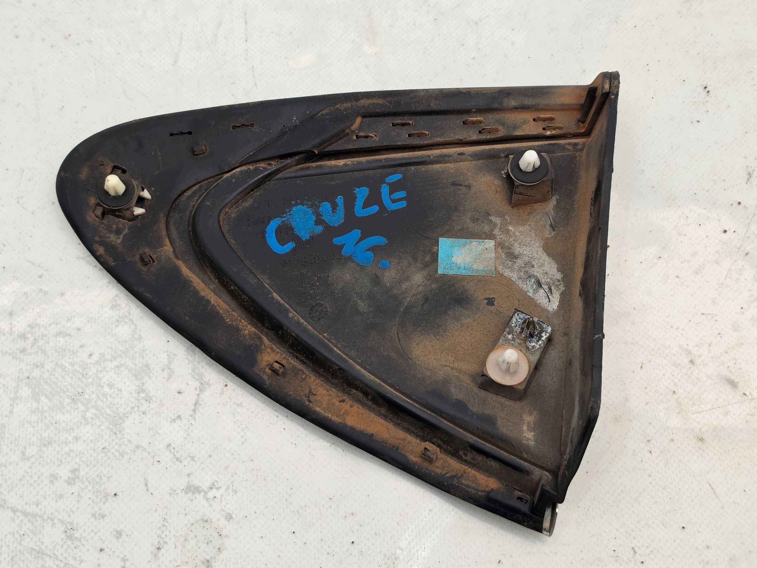 Triângulo Cromado Chevrolet Cruze 16 Porta Traseira Esquerda 84085222 image 5