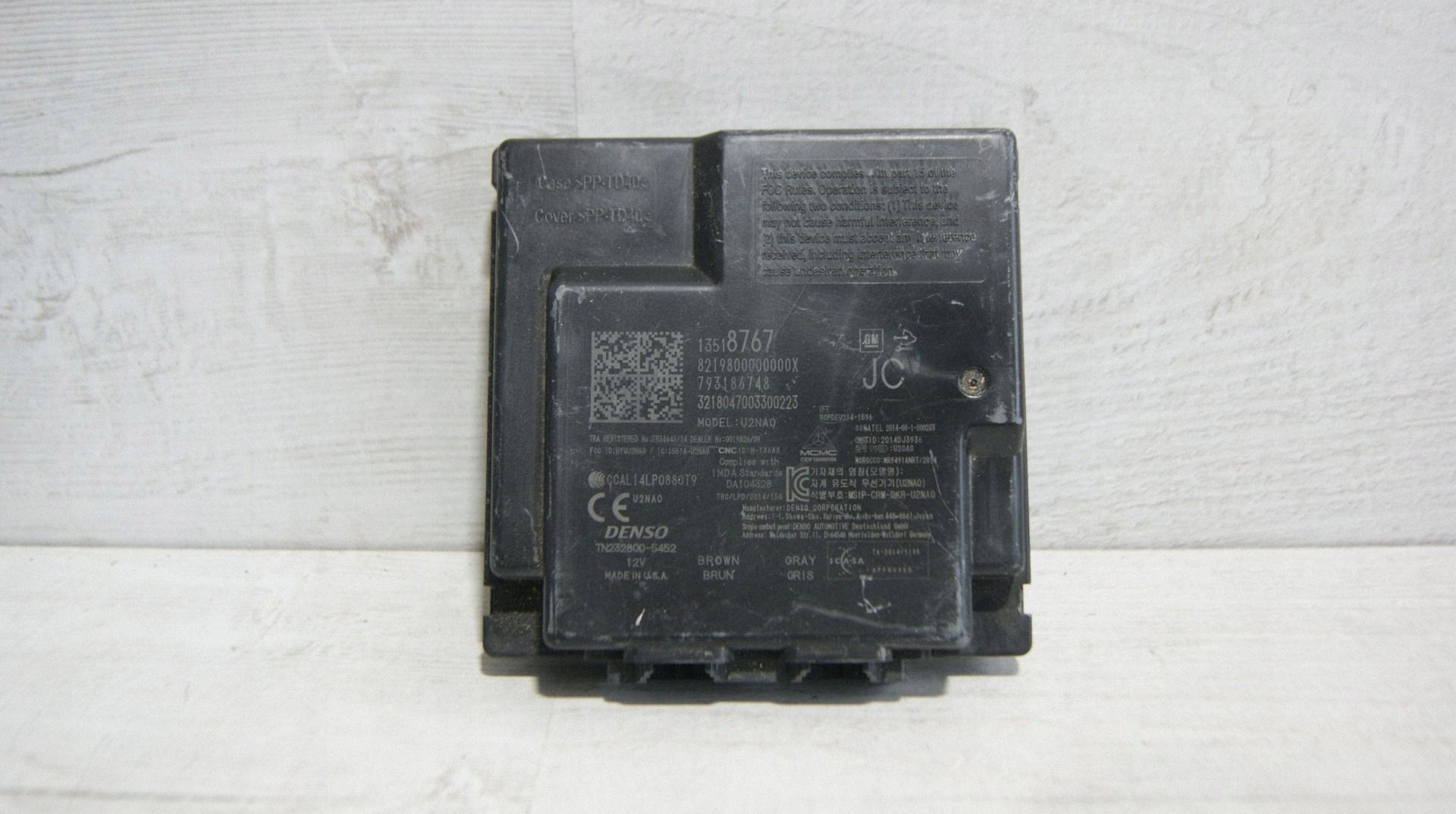 Module immobiliseur 2015 Chevrolet Camaro 1005096 image 3