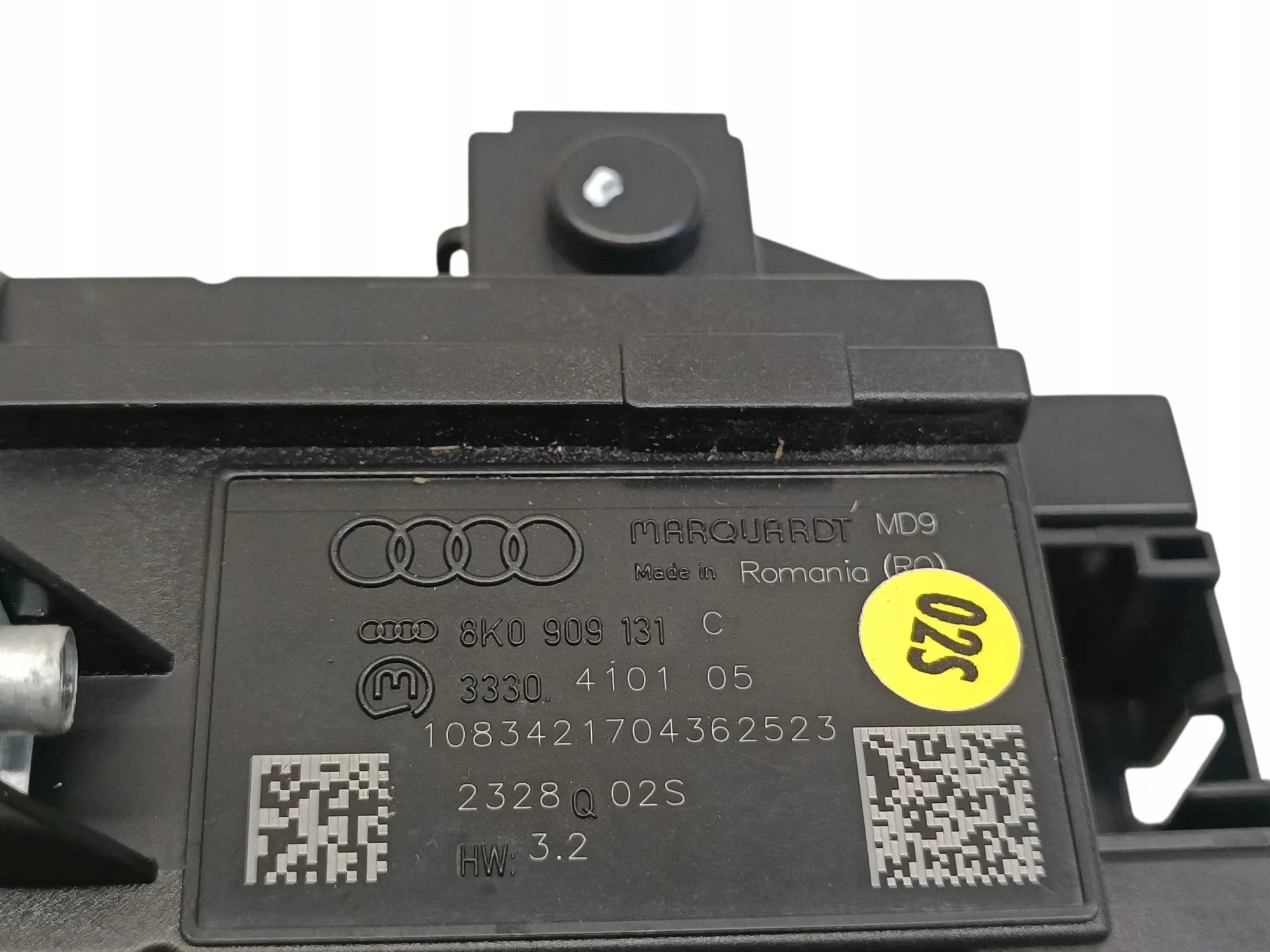 Ignition Switch AUDI A5 8K0909131C 3.2L 2007 Used image 3