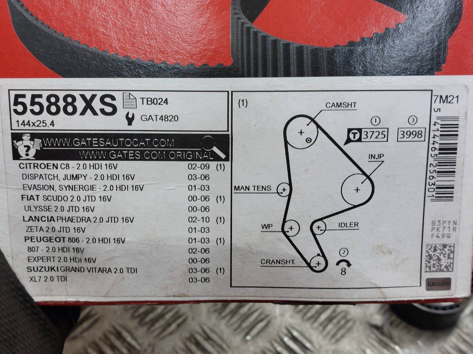 Kit Distribución Completo Grand Vitara I 2.0 TD Usado image 6
