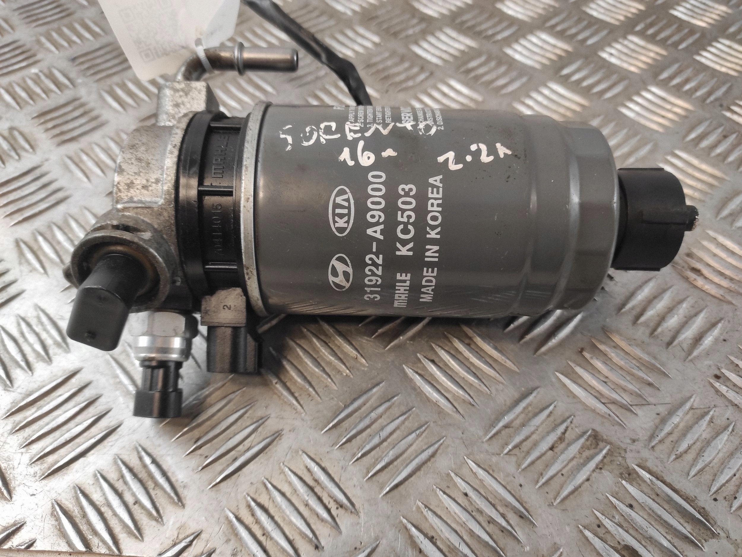 KIA Sorento 2016 Kraftstofffilter-Gehäuse 70414015 image 5