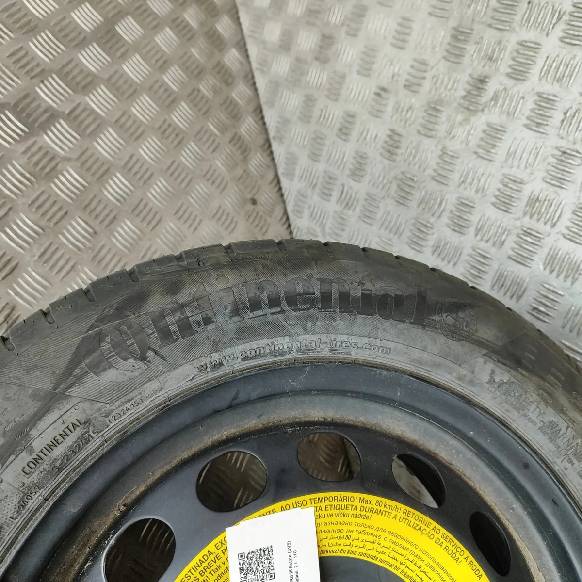 Roue de secours Skoda Superb III 5Q0601027BK image 3