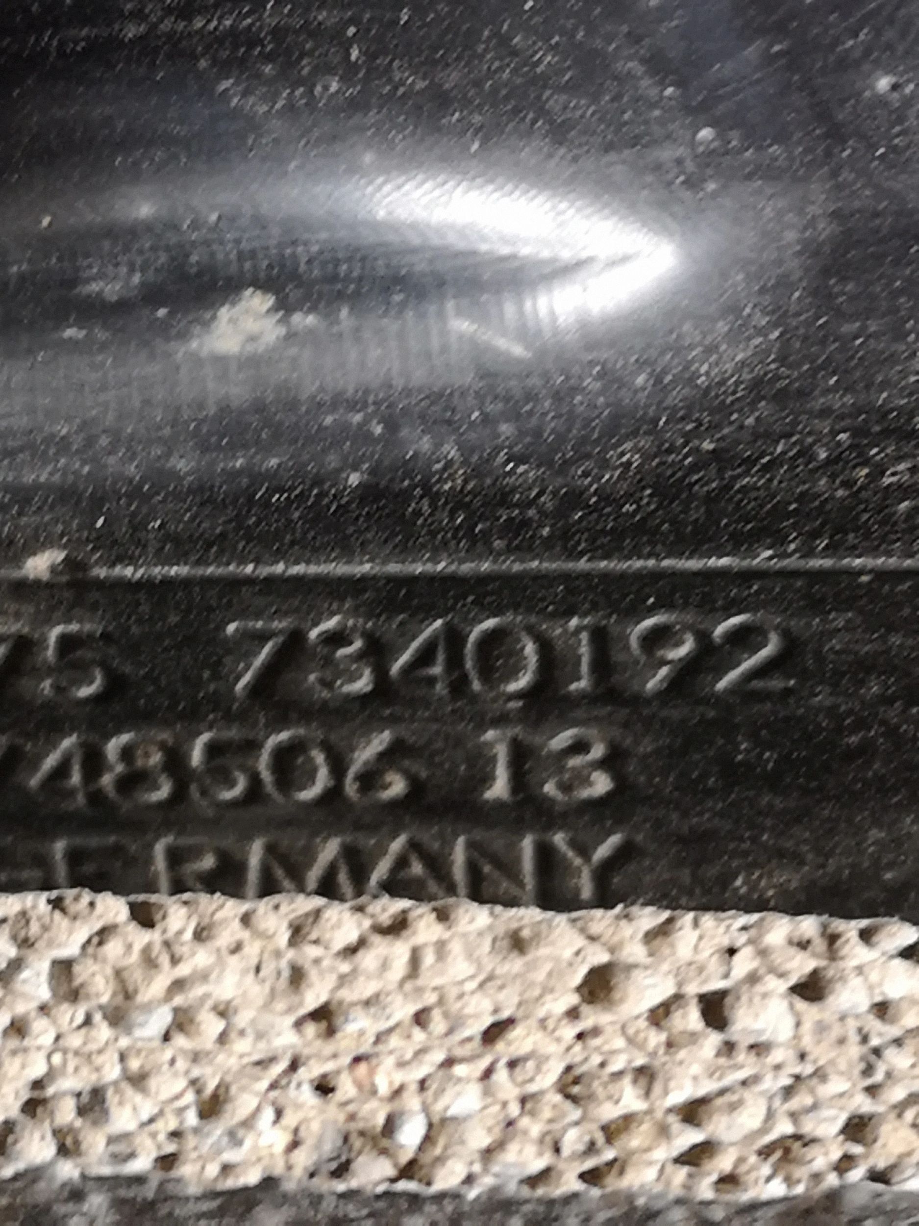 Support garde-boue BMW 5 G30 G31 G38 7340192 image 5