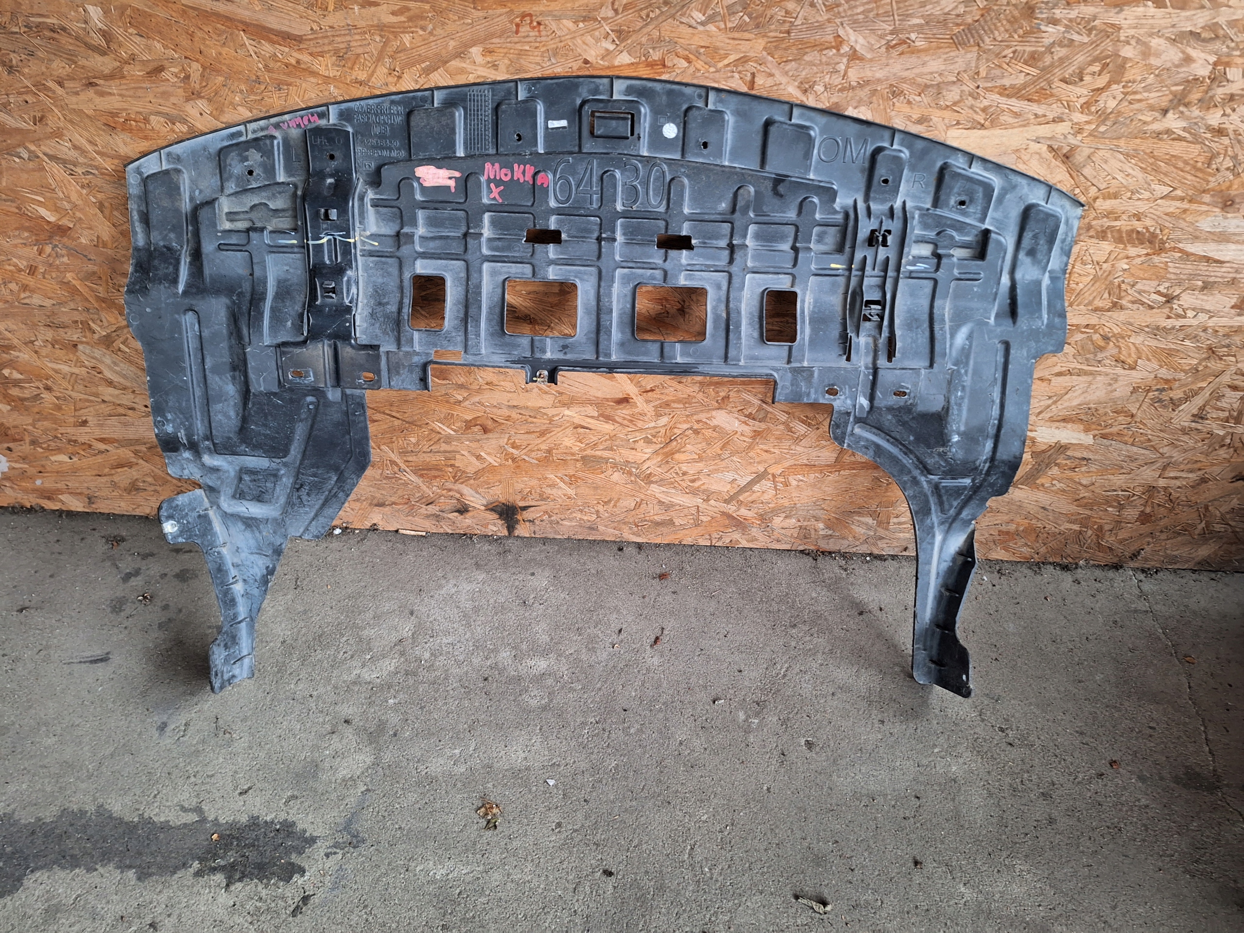Placa para Para-choque Opel Mokka X 42546430 image 2