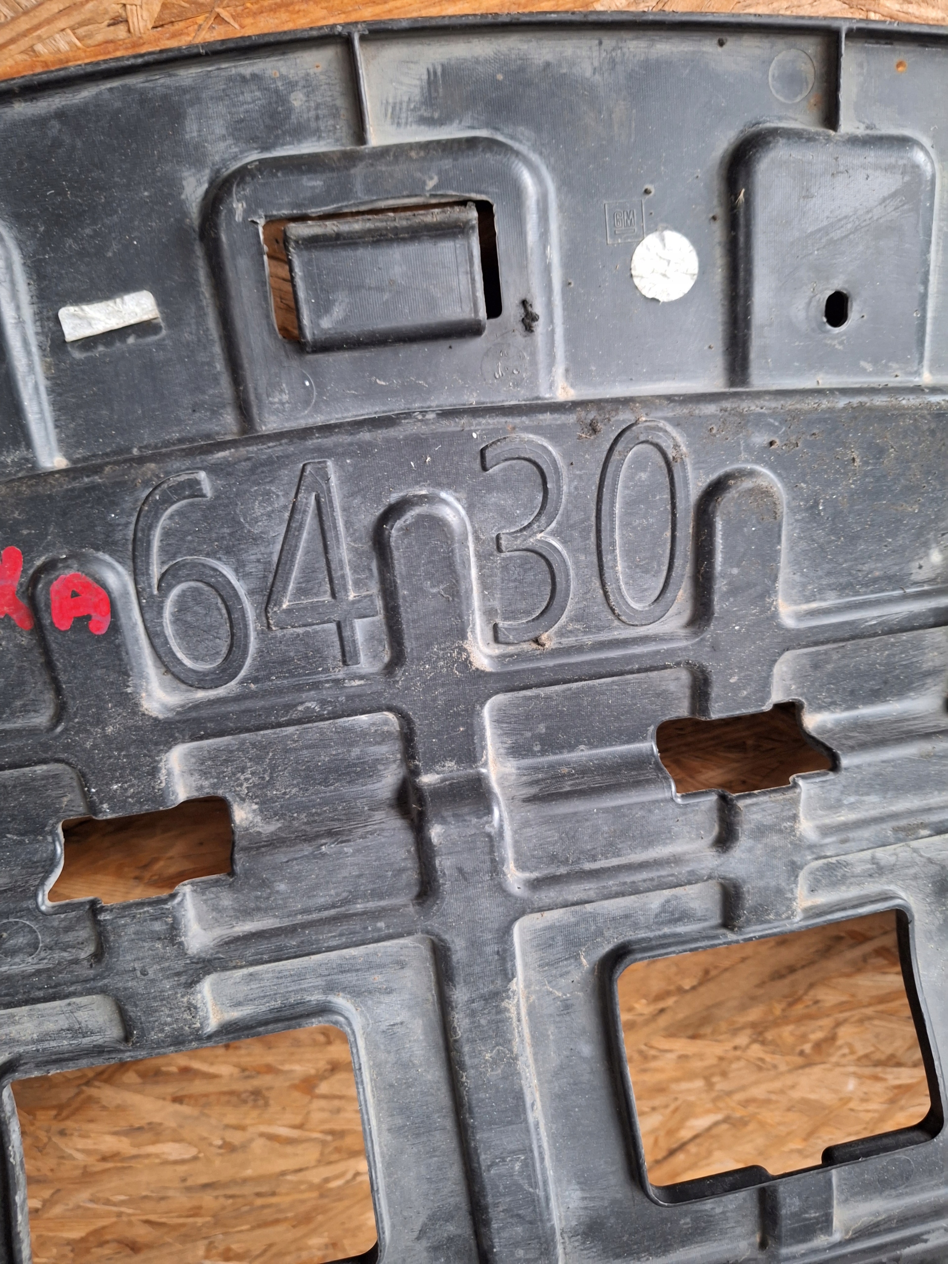 Placa para Para-choque Opel Mokka X 42546430 image 3