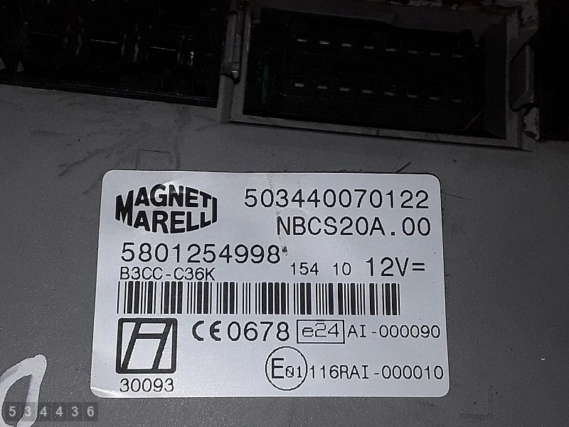 ECU Iveco Daily 2010 503440070122 image 3