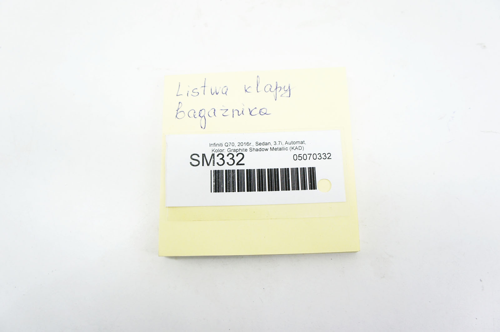 Infiniti Q70 Bagagerumslist Krom 4AP0A-05 image 4
