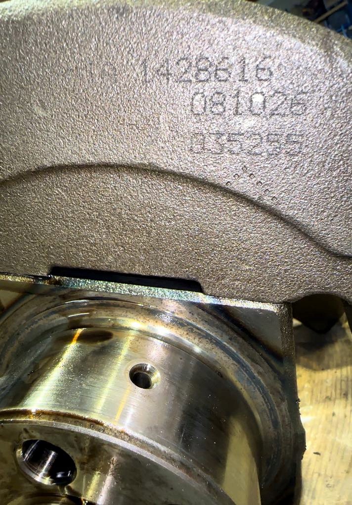 Vilebrequin Scania 1428616 Occasion image 2