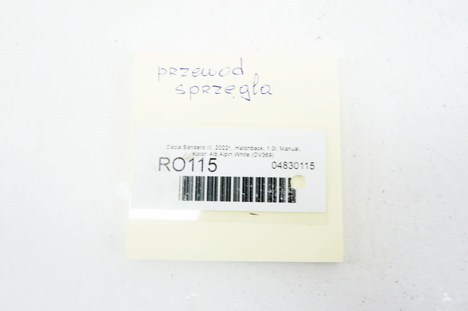 Flexible d'embrayage Dacia Sandero III 1.0i RO115-AR52948 image 5