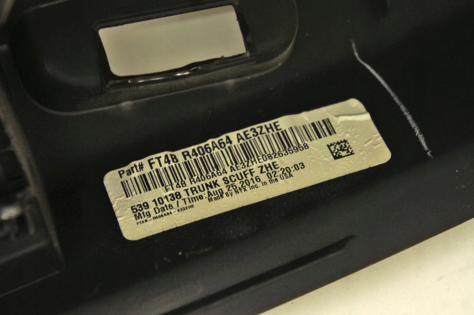 Ford Edge Mk2 Bagagerumslist RP051 FT4B-R406A64-AE image 7