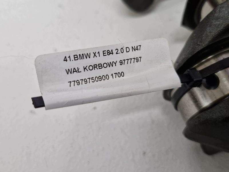 BMW X1 E84 2.0 D N47 Vilebrequin 9777797 image 9