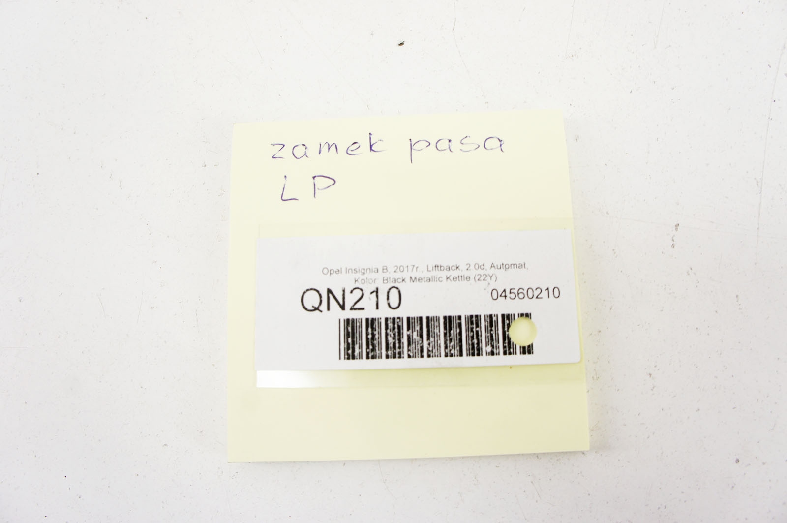 Opel Insignia B Napinacz Pasa Lewy Przód QN210 image 4