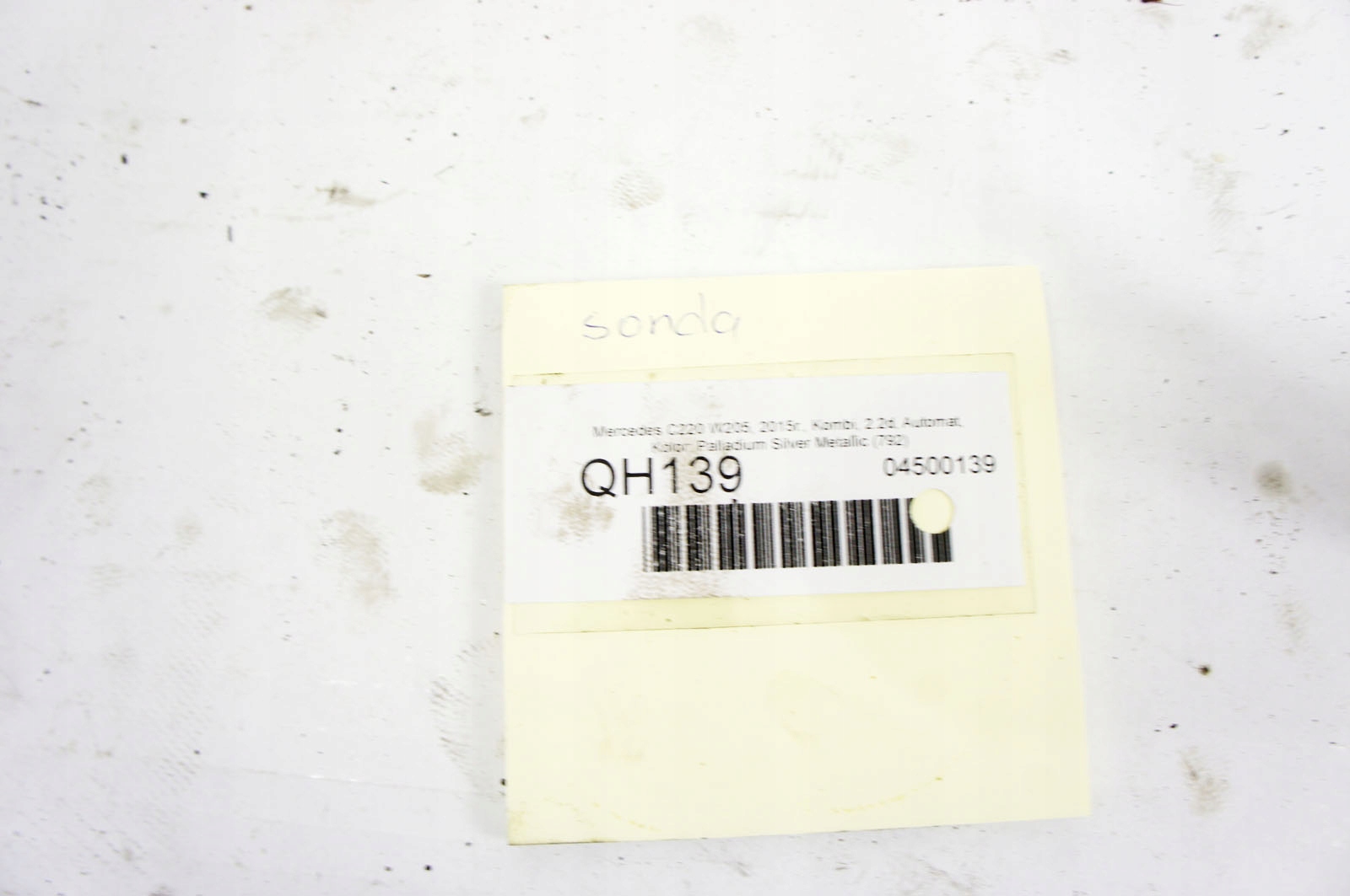 QH139 Mercedes W205 2.2d NOX-Sonde Lambda A0009055206 AR image 4