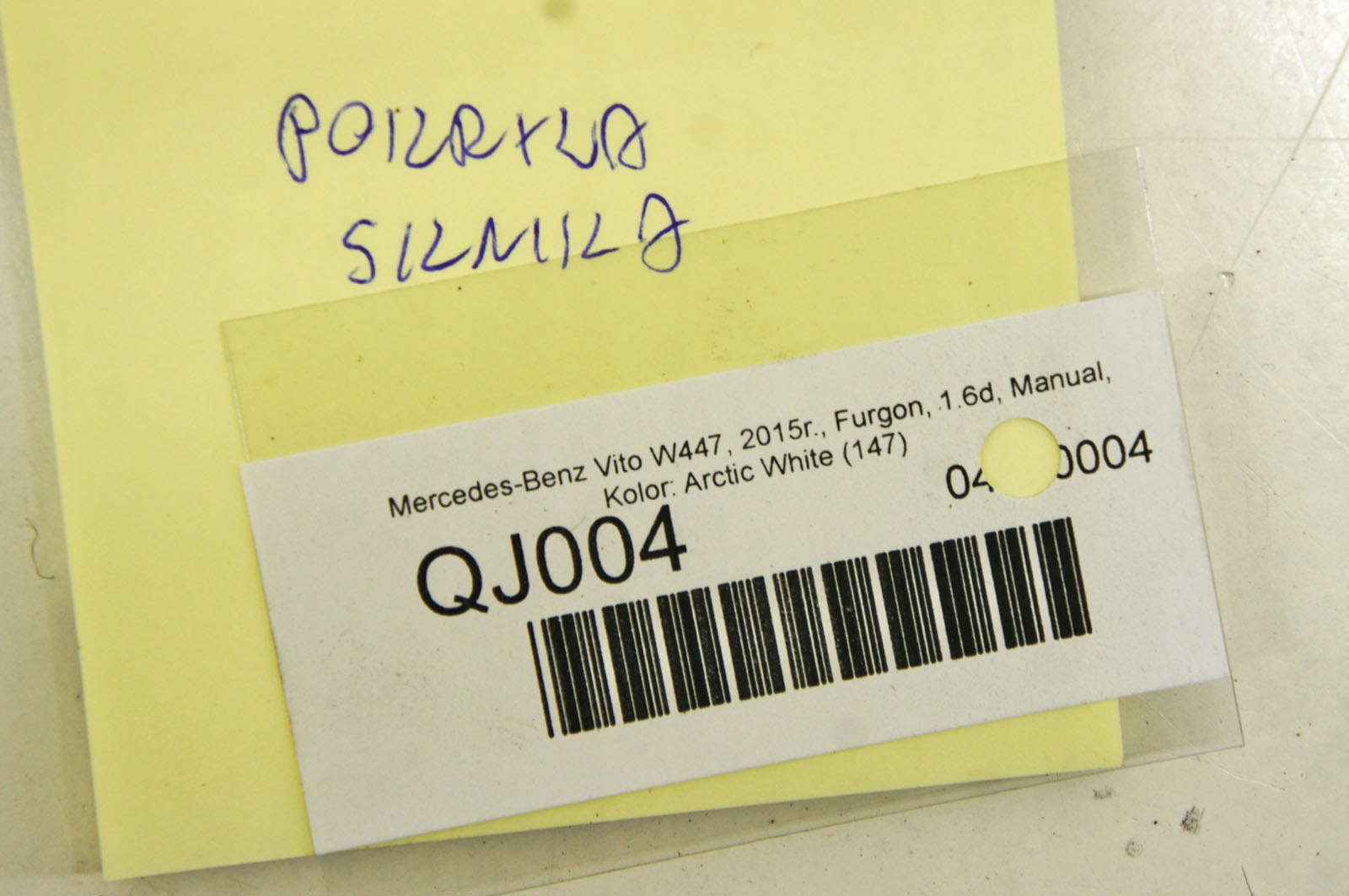 QJ004 Mercedes Vito W447 1.6d Ventildeckel AR image 6