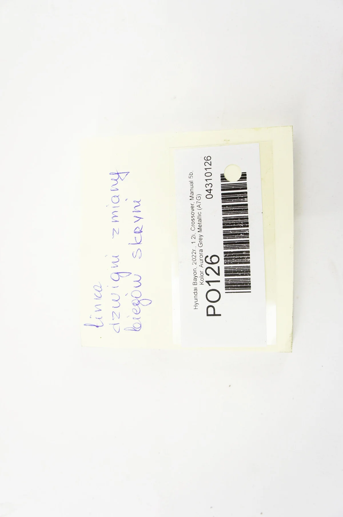 Hyundai Bayon Schalthebel Gestänge PO126-AR14564 image 6