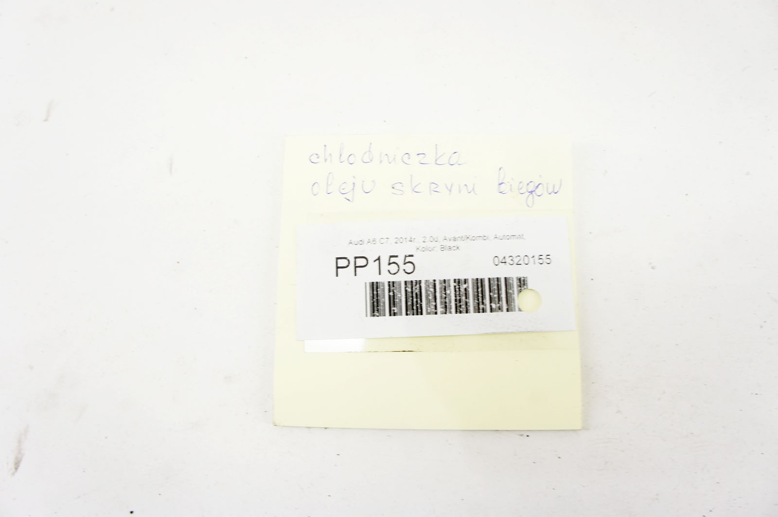 PP155 Audi A6 C7 2.0d Ölkühler Getriebe 4G0317021AG AR image 7