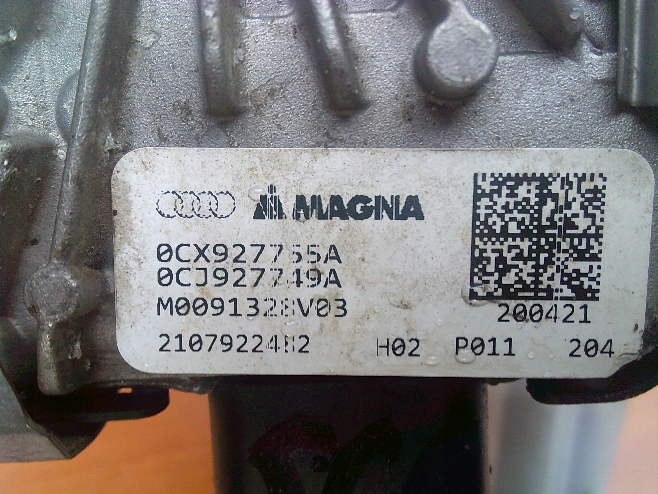 Unité de différentiel pour VW Audi 0CX927755A image 8