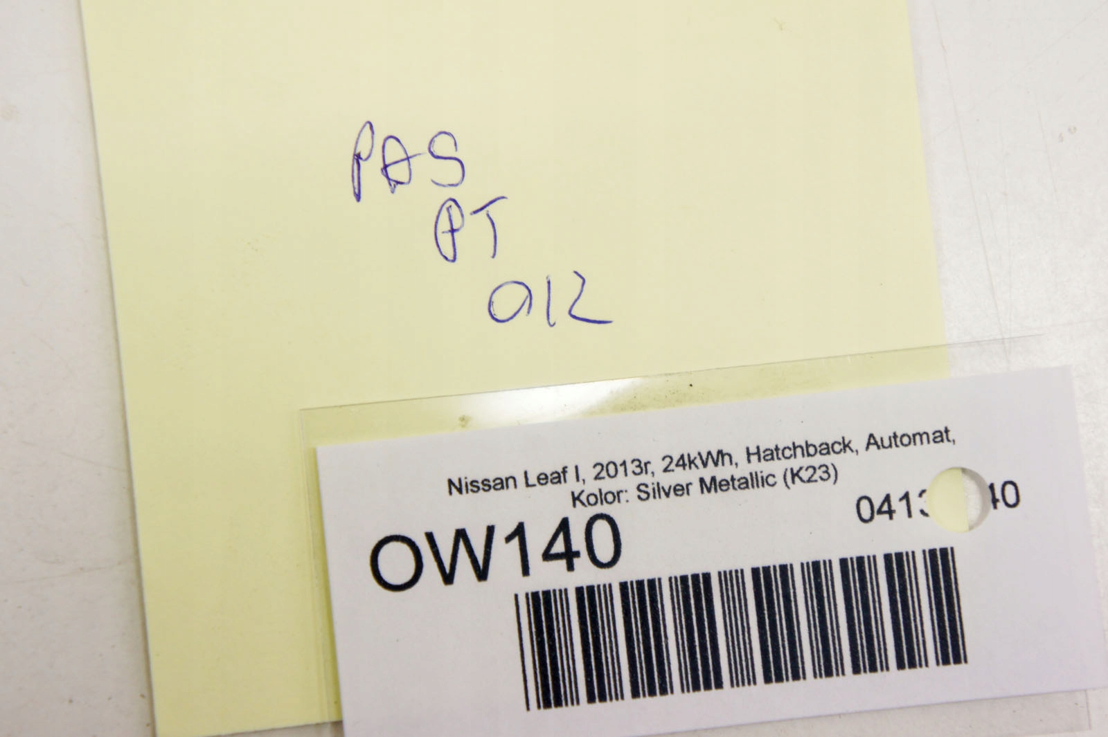 Nissan Leaf I ZE0 Passagier-Sicherheitsgurt rechts hinten OEM image 6