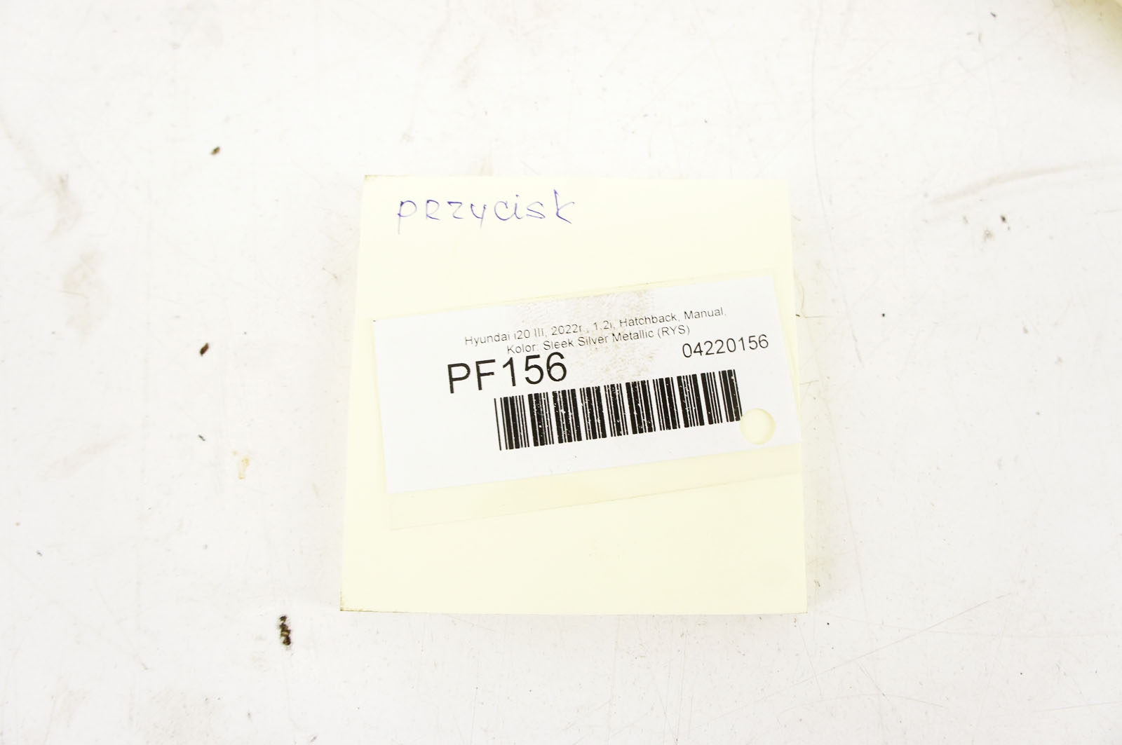 Hyundai i20 III PDC Button Panel PF156-AR19192 image 4